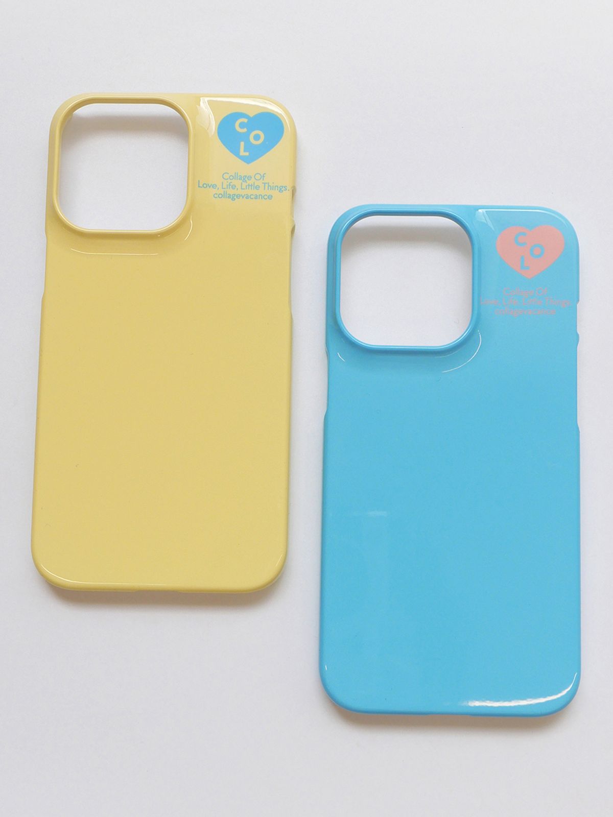 꼴라주바캉스(COLLAGEVACANCE) Heart Logo Phone Case _ver.2 (폰케이스)-4color