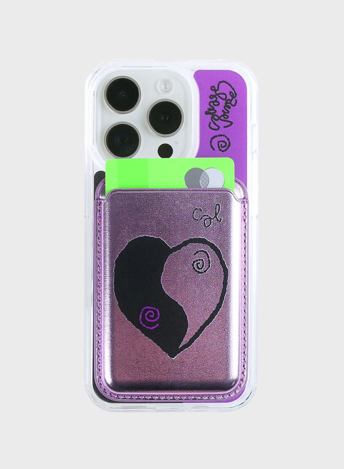 꼴라주바캉스(COLLAGEVACANCE) Yin&Yang Harmony MagSafe Case (폰케이스)-2color