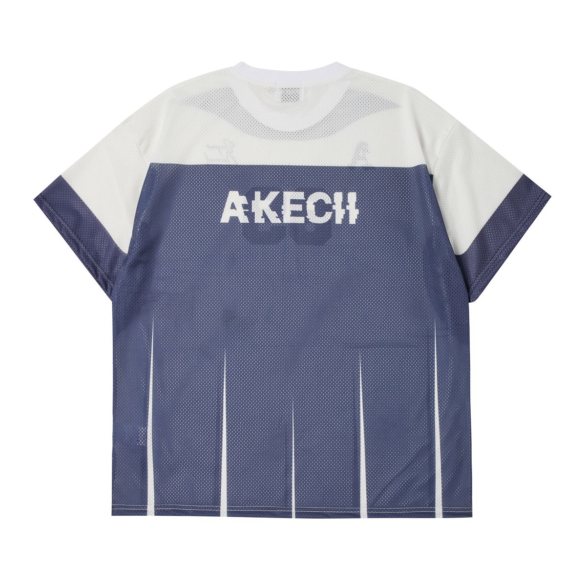 아케시(AKECII) 에이티나인 메쉬 져지 숏 슬리브-화이트