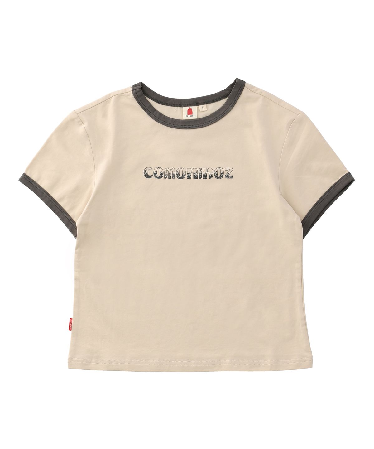 꼬모니노즈(COMONINOZ) W NOZ RINGER T-SHIRT [3 COLOR]