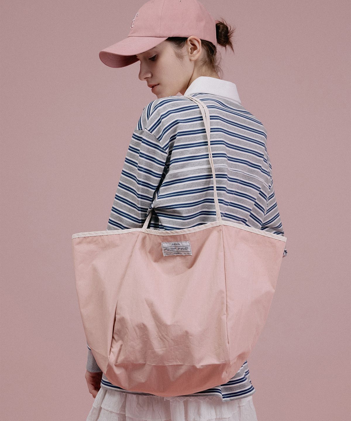 폴뉴아(FOLNUA) MER ECO BAG-NYLON (4COLOR)