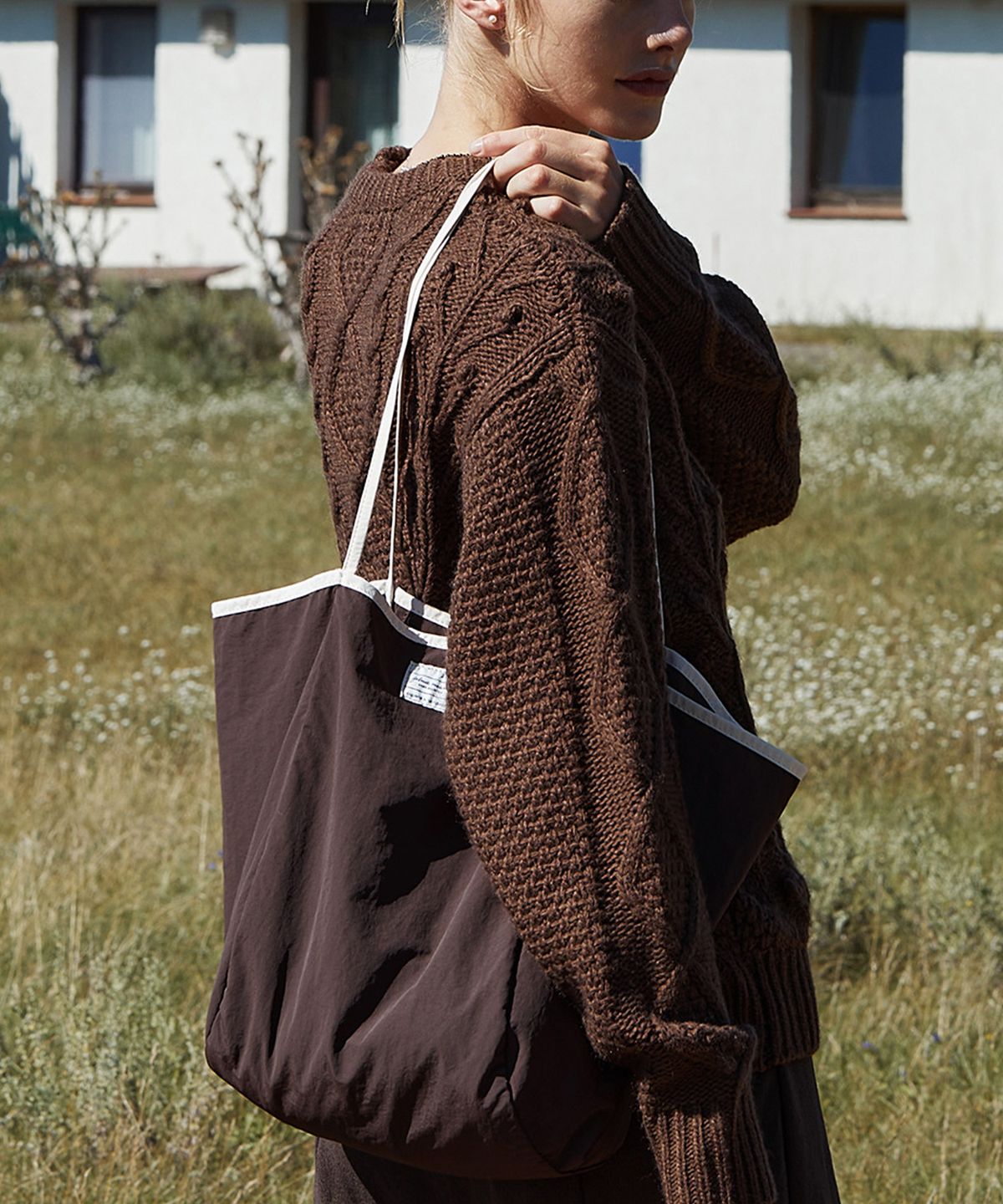 폴뉴아(FOLNUA) MER ECO BAG-NYLON (4COLOR)