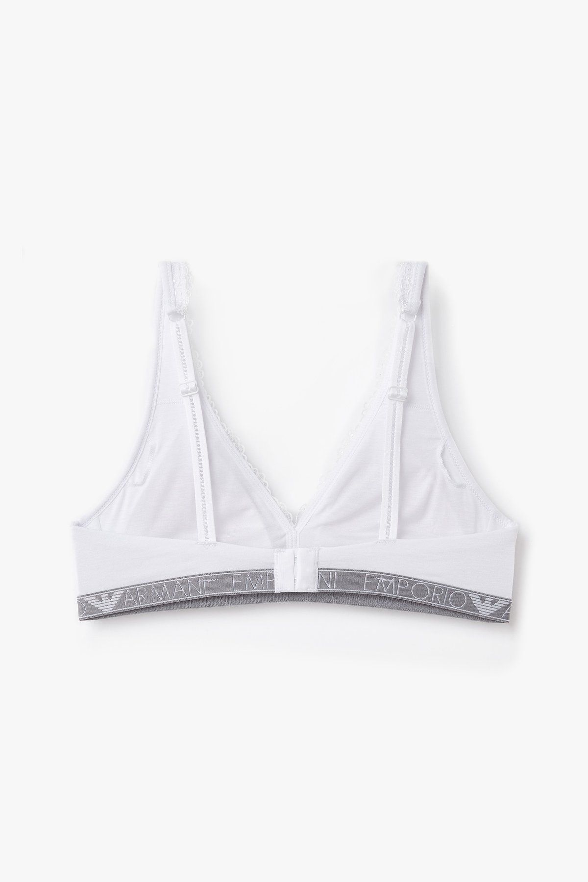 엠포리오 아르마니 언더웨어(EMPORIO ARMANI UNDERWEAR) 여성 플라워 자수 리무브 브라렛 브라_화이트_0824181506