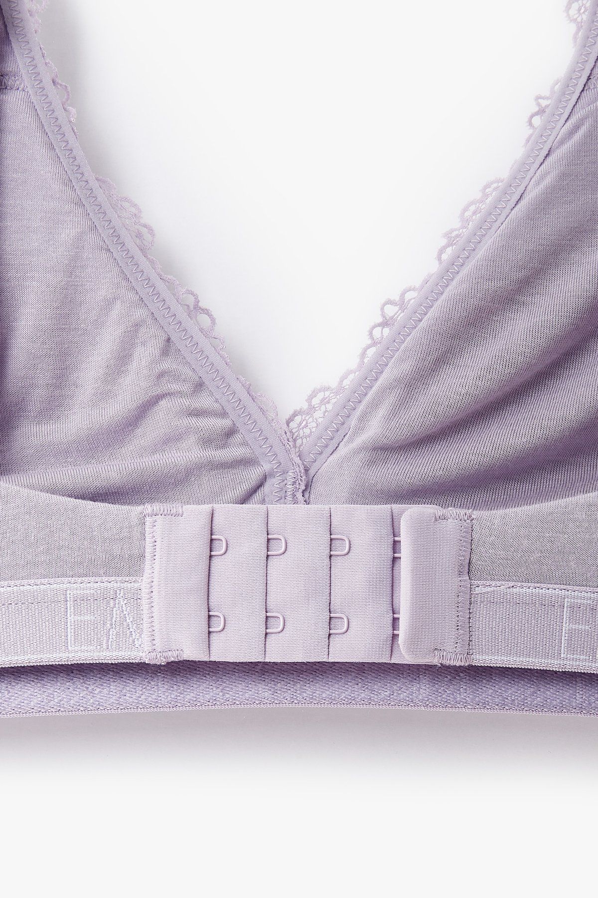 엠포리오 아르마니 언더웨어(EMPORIO ARMANI UNDERWEAR) 여성 플라워 자수 리무브 브라렛 브라_바이올렛_0824181508