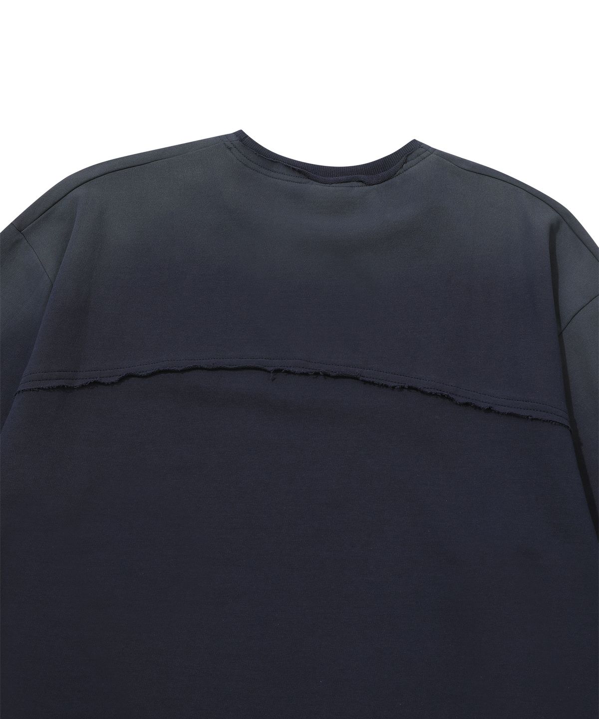 에피소드 언타이틀(EPISODE UNTITLED) HAND SPRAY LOGO PRINTING LONG SLEEVES_NAVY