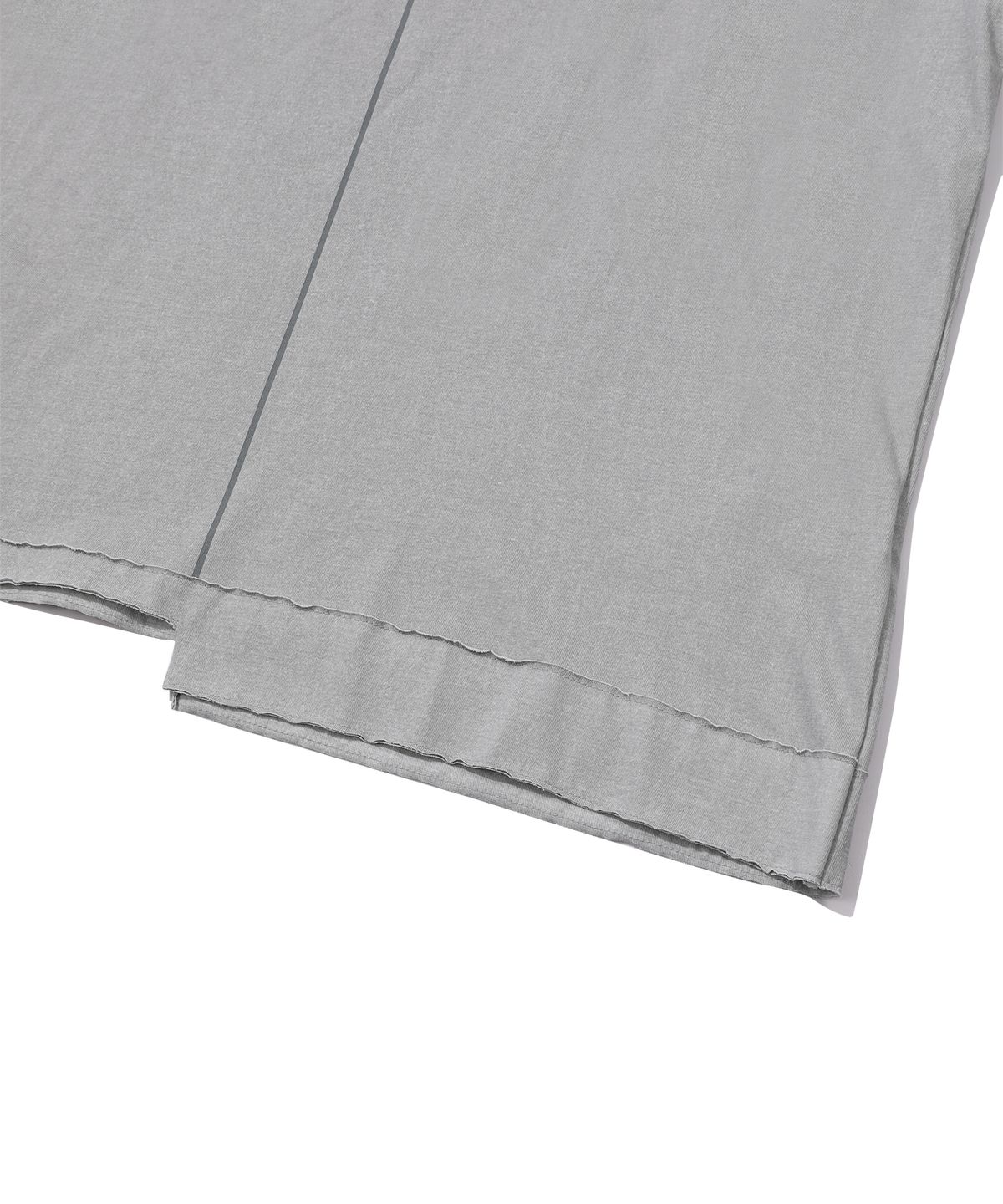 에피소드 언타이틀(EPISODE UNTITLED) LOGO PRINTING CUTTING LONG SLEEVES_GRAY