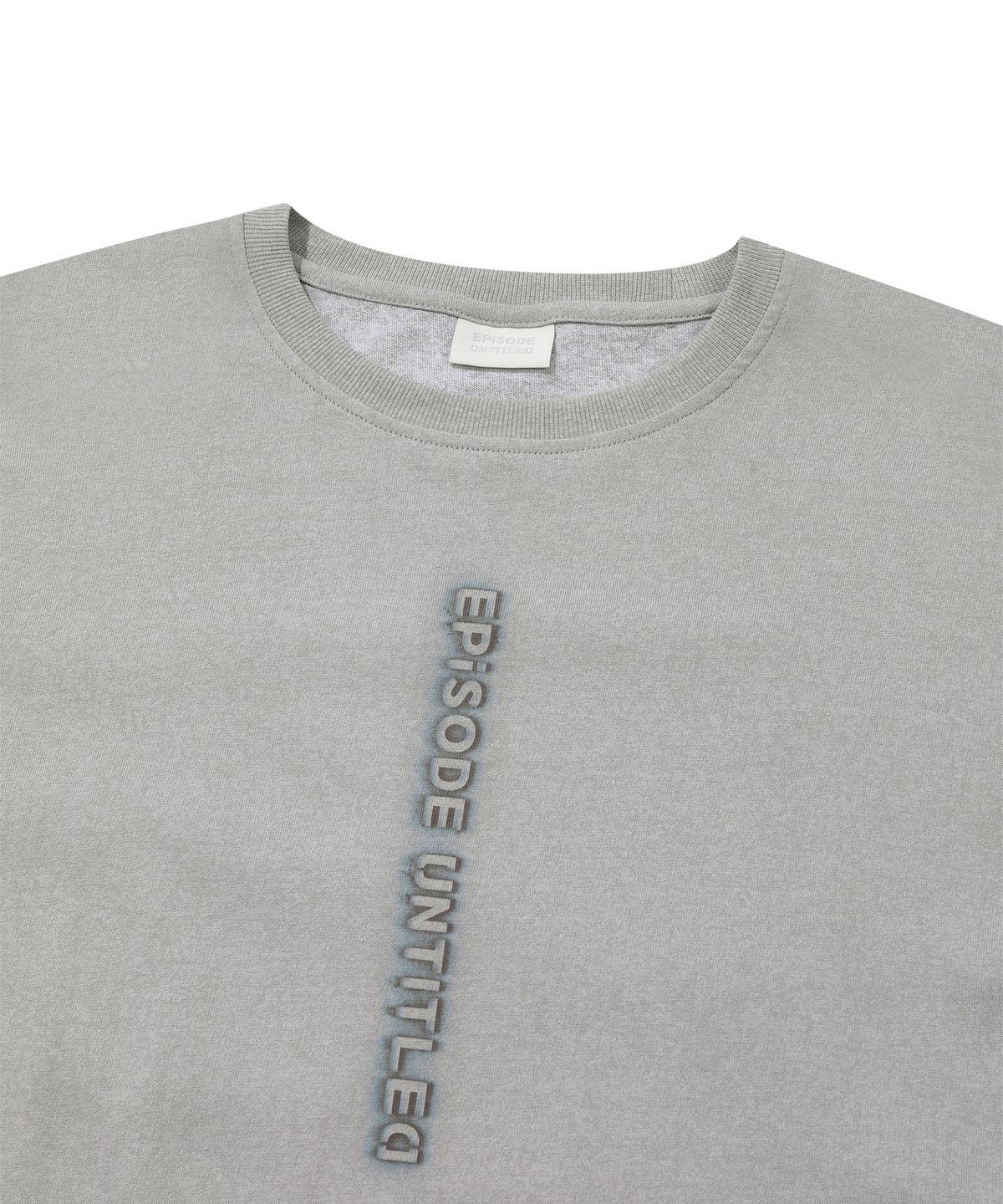 에피소드 언타이틀(EPISODE UNTITLED) PRINTING PATCH PIGMENT LONG SLEEVES_SAND