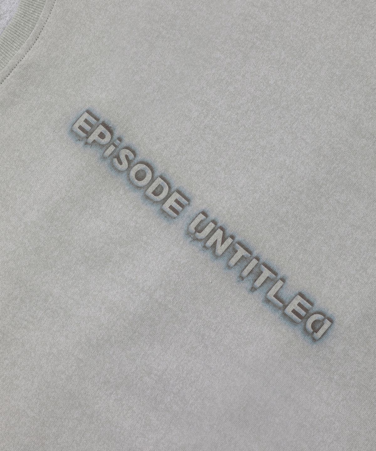 에피소드 언타이틀(EPISODE UNTITLED) PRINTING PATCH PIGMENT LONG SLEEVES_SAND
