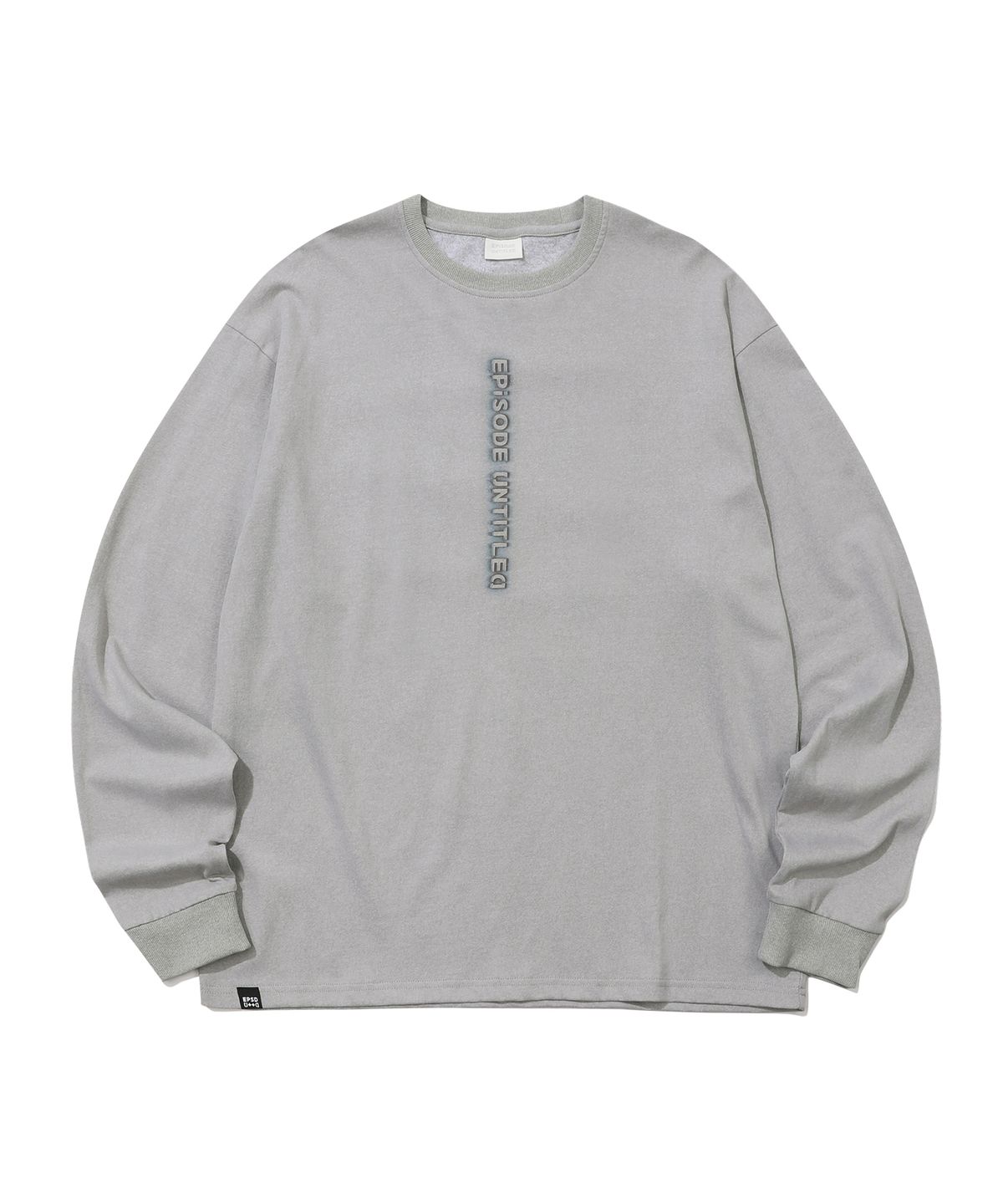 에피소드 언타이틀(EPISODE UNTITLED) PRINTING PATCH PIGMENT LONG SLEEVES_SAND