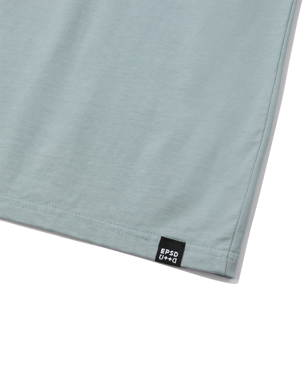에피소드 언타이틀(EPISODE UNTITLED) CUTTING PRINTING PATCH LONG SLEEVES_BLUE