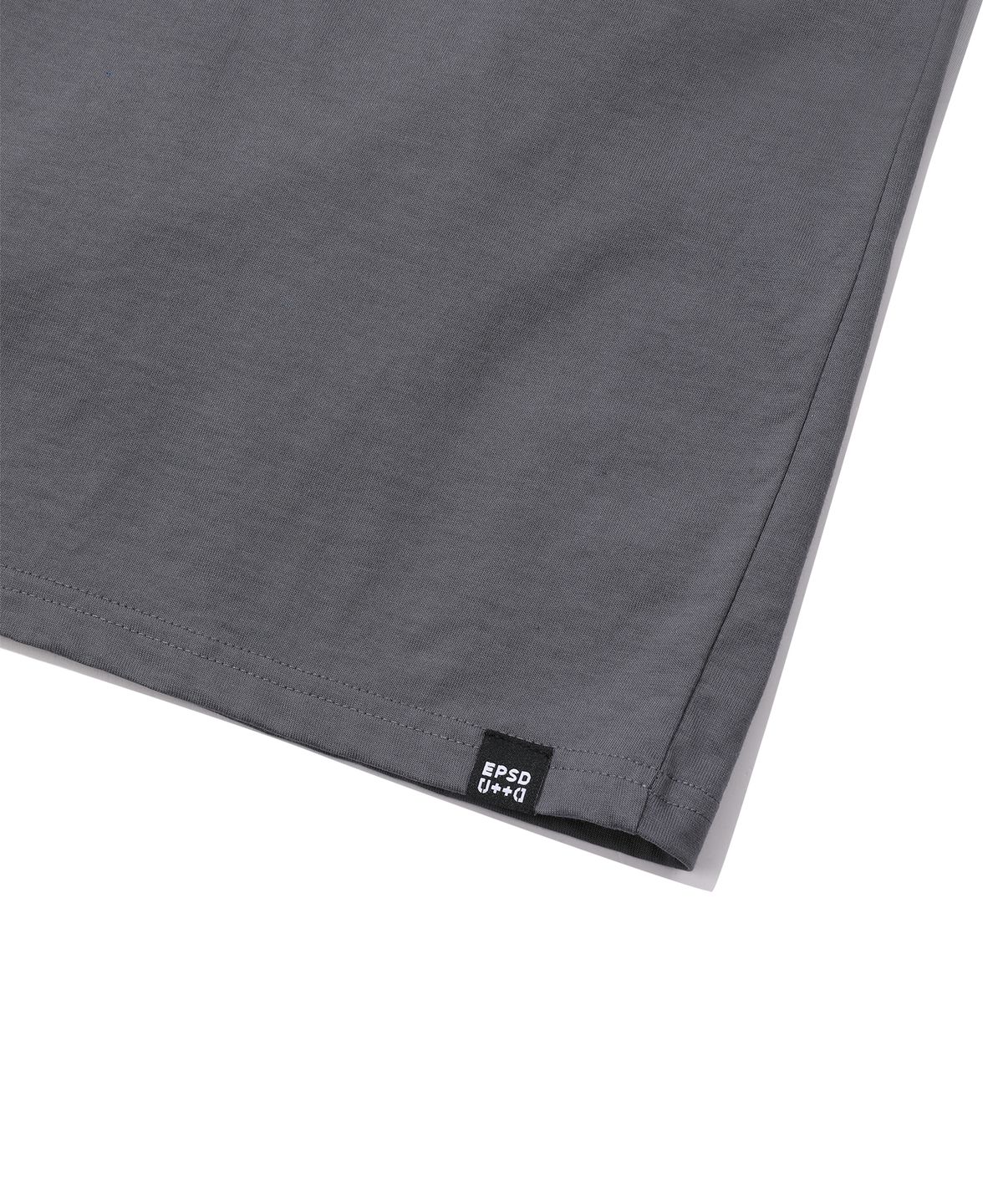 에피소드 언타이틀(EPISODE UNTITLED) CUTTING PRINTING PATCH LONG SLEEVES_GREY
