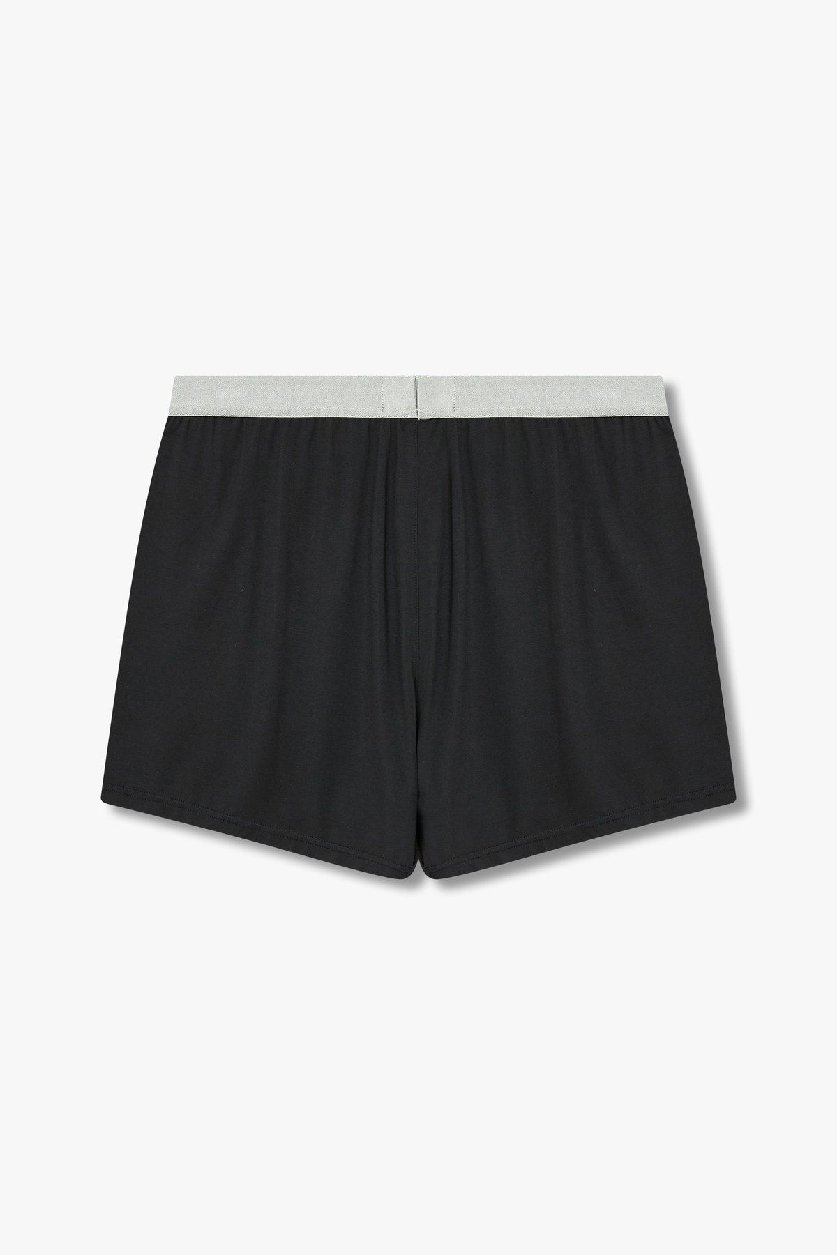 엠포리오 아르마니 언더웨어(EMPORIO ARMANI UNDERWEAR) 남성 이글 로고 자수 레이온 트렁크_블랙_0814112094