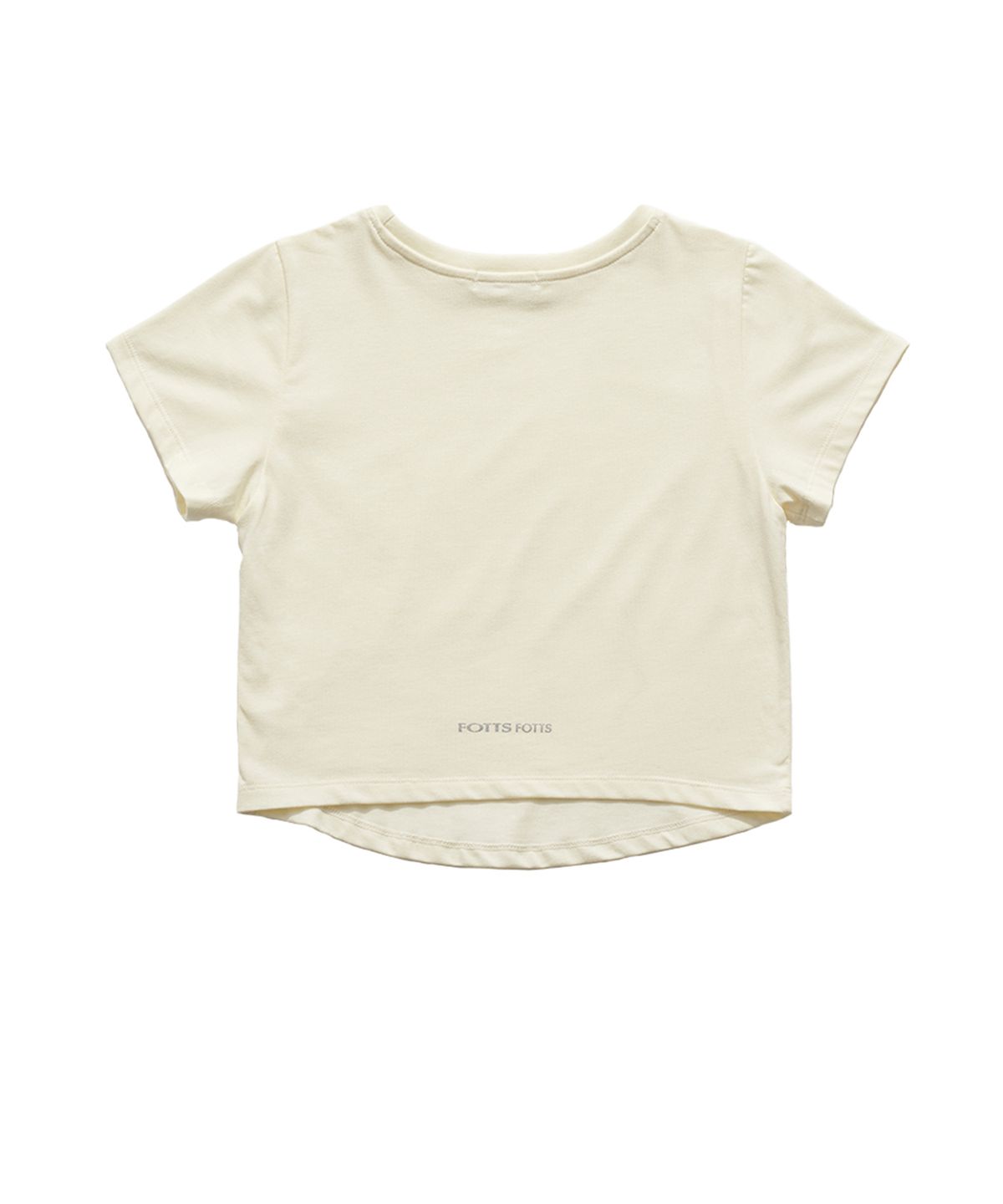 포츠포츠(FOTTSFOTTS) 24SS 스쿱 티 - 레몬/SCOOP TEE / LEMON