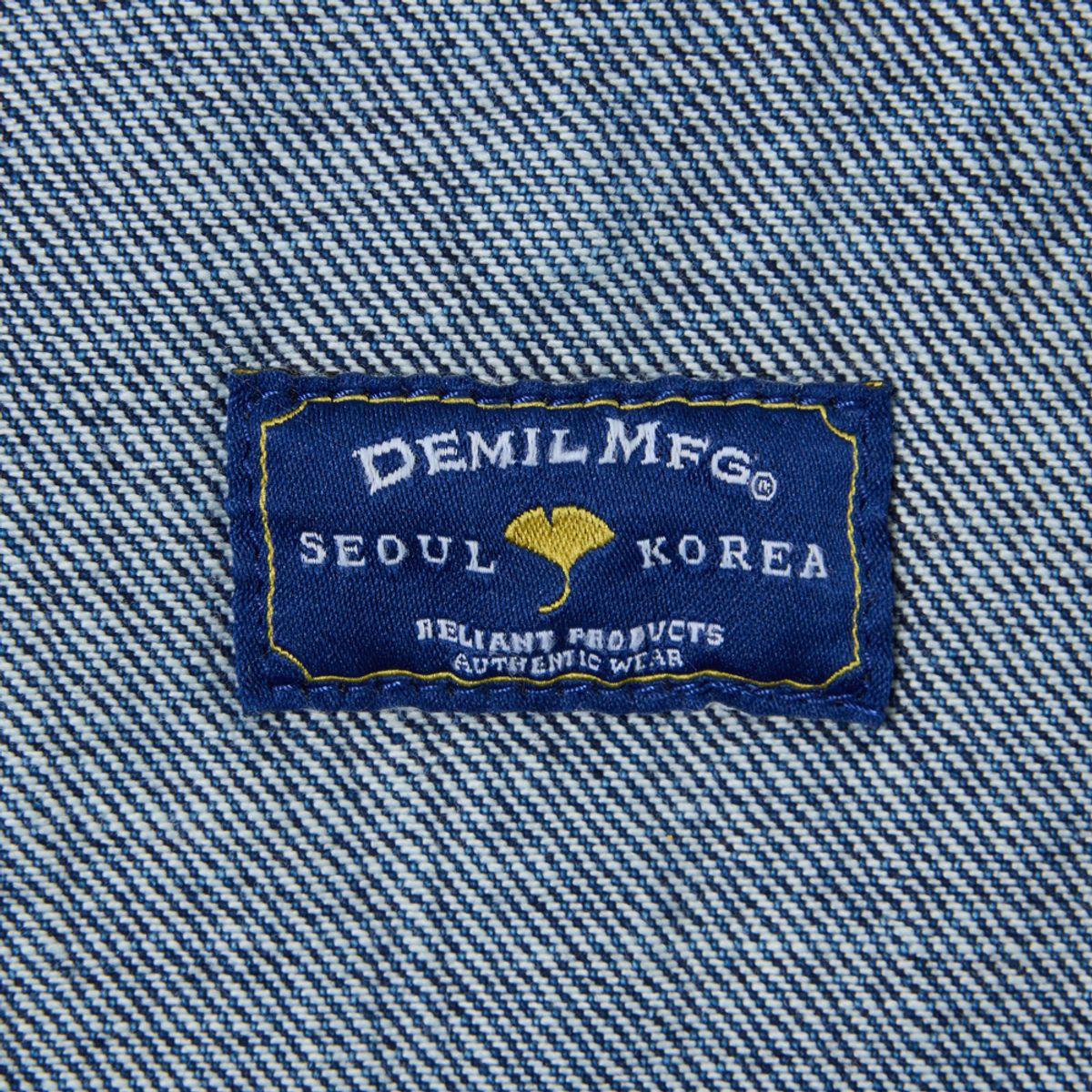 데밀(DEMIL) LOT.062 파이오니어 자켓 다크 인디고 셀비지