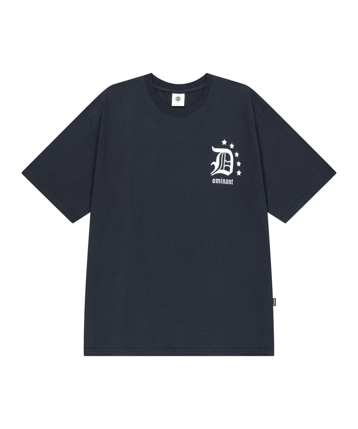 도미넌트(DOMINANT) STAR LOGO T-SHIRTS NAVY