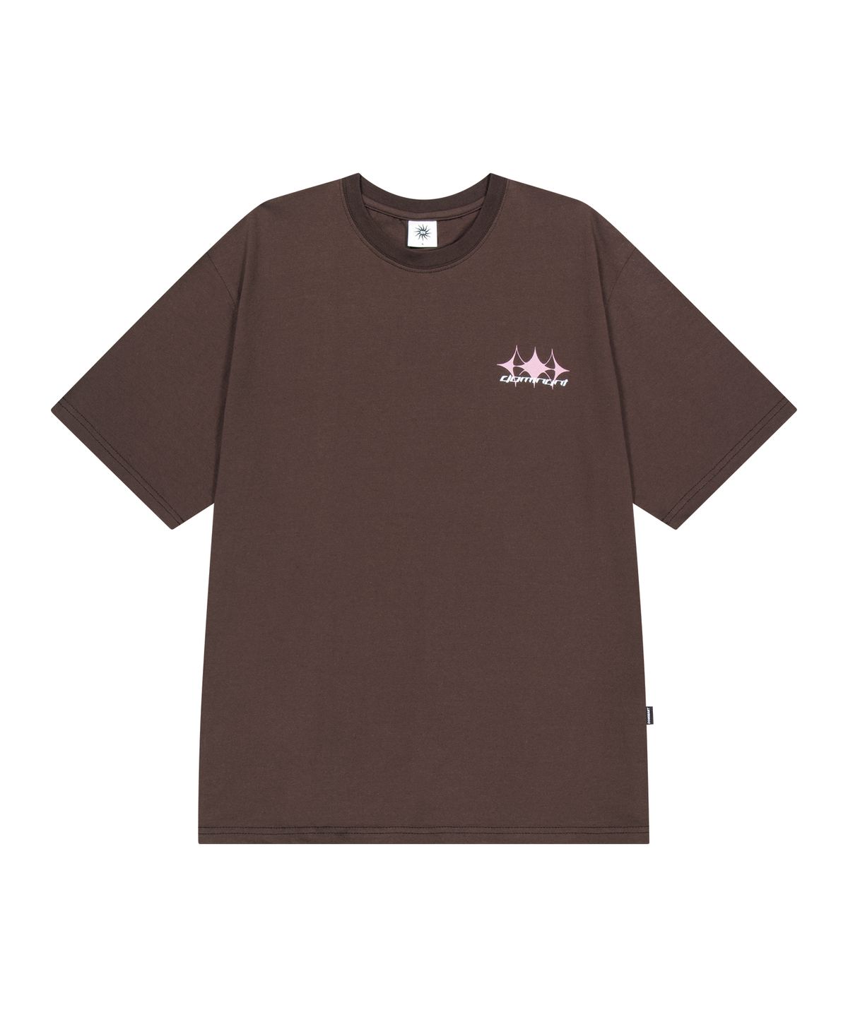 도미넌트(DOMINANT) SPADE T-SHIRT BROWN