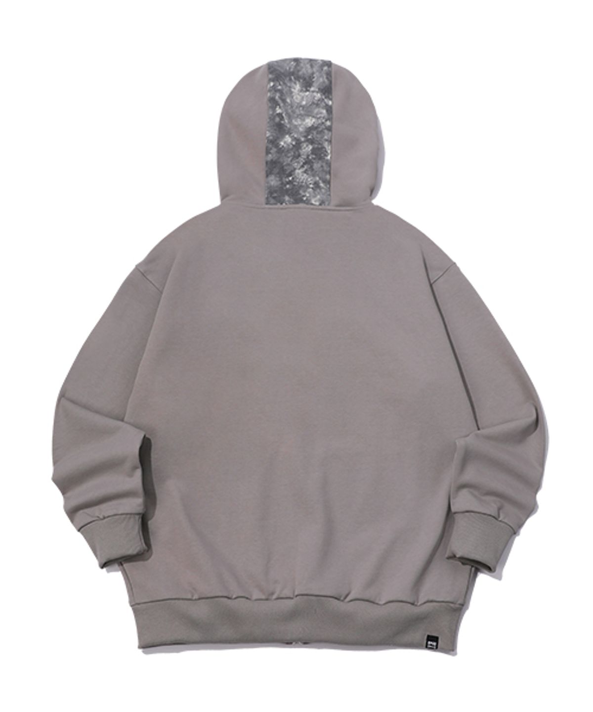 에피소드 언타이틀(EPISODE UNTITLED) WASHING APPLIQUE HOOD ZIP-UP_GRAY