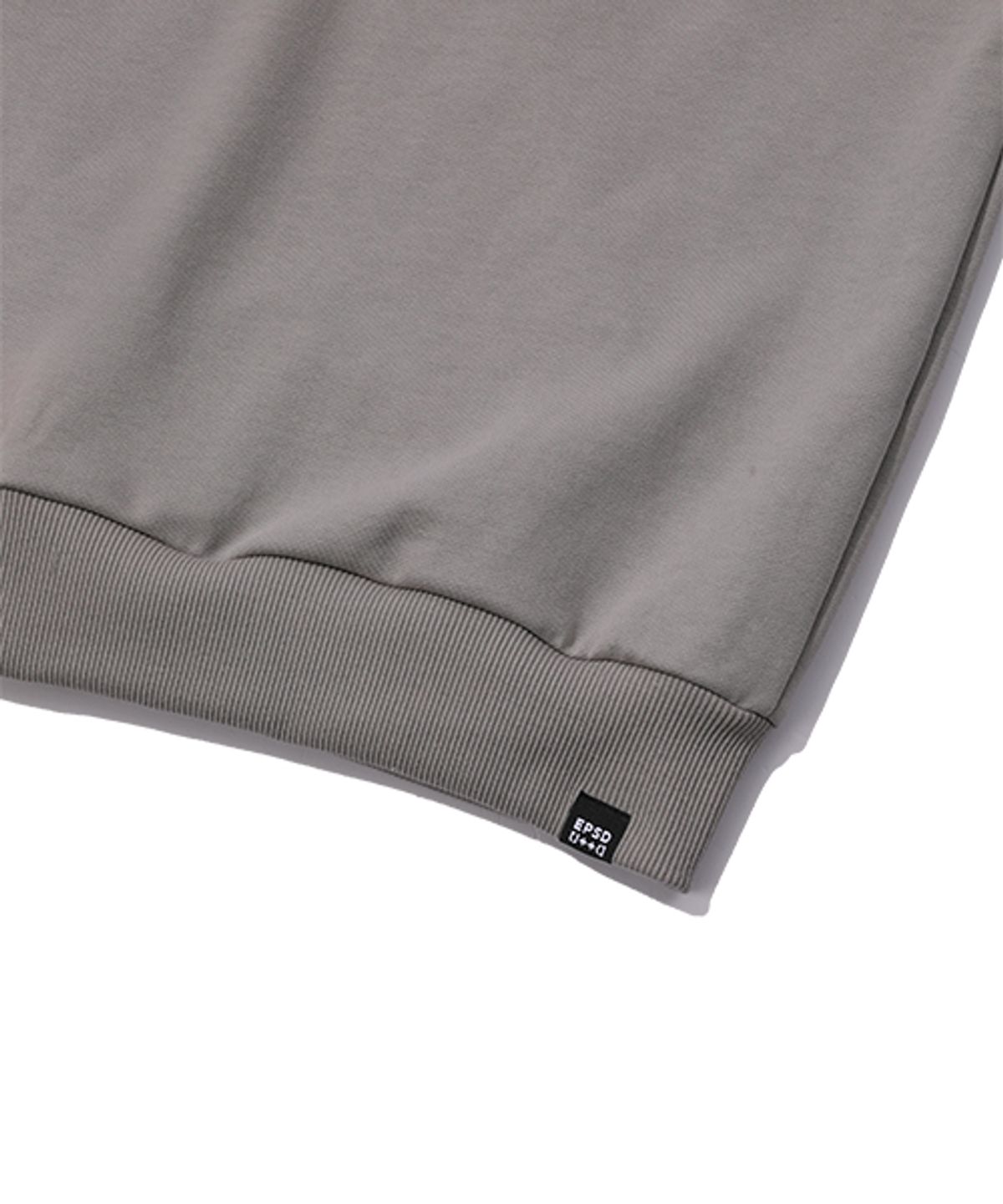 에피소드 언타이틀(EPISODE UNTITLED) WASHING APPLIQUE HOOD ZIP-UP_GRAY