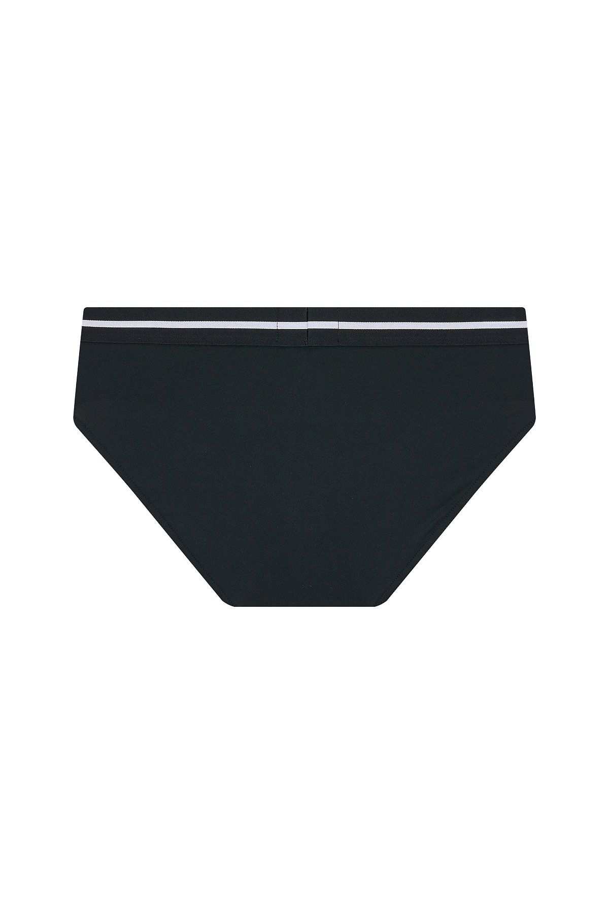 엠포리오 아르마니 언더웨어(EMPORIO ARMANI UNDERWEAR) 남성 라인 로고 밴딩 브리프_블랙_0814111042