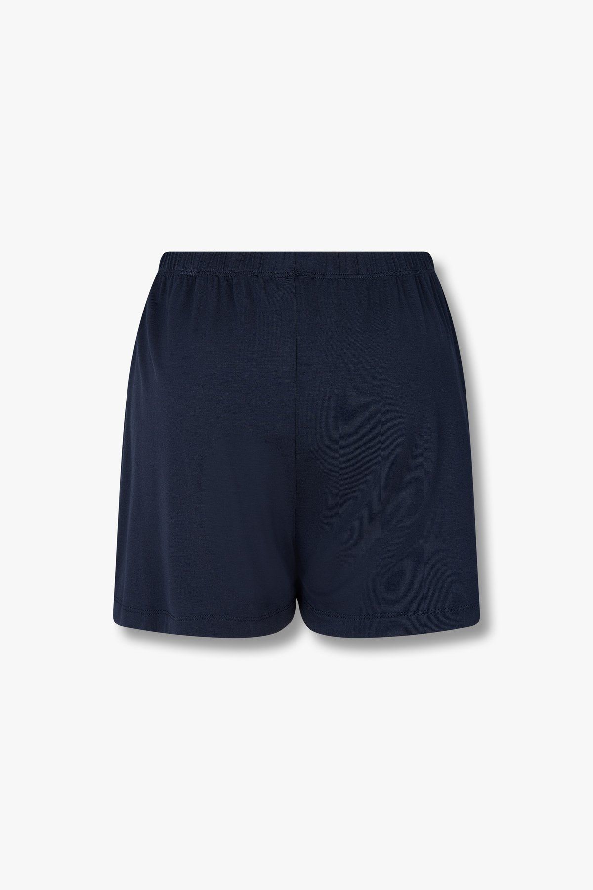 엠포리오 아르마니 언더웨어(EMPORIO ARMANI UNDERWEAR) 여성 루즈핏 레이온 라운지 쇼츠_마린_0824131506