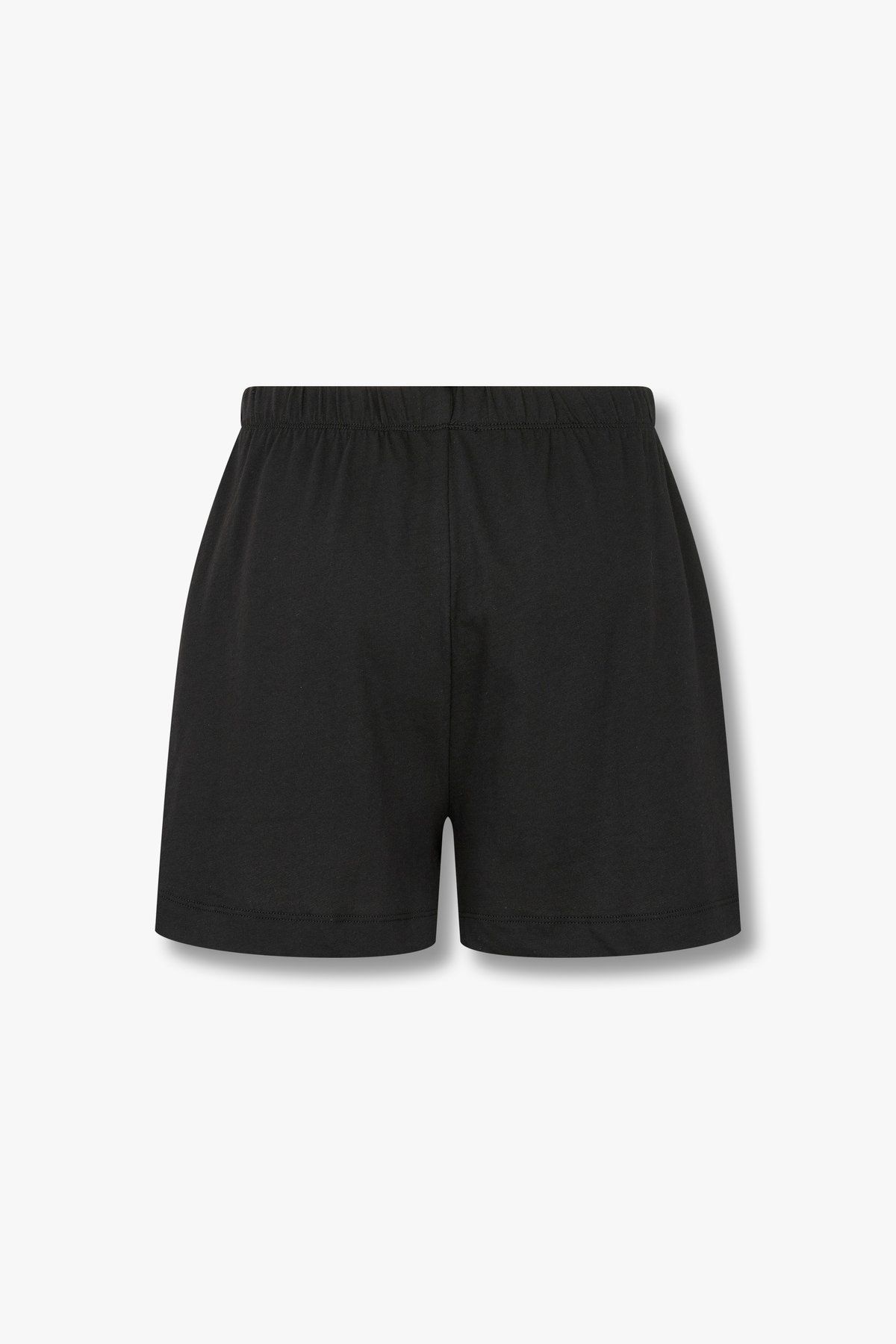 엠포리오 아르마니 언더웨어(EMPORIO ARMANI UNDERWEAR) 여성 소프트 코튼 라운지 쇼츠_블랙_0824131509