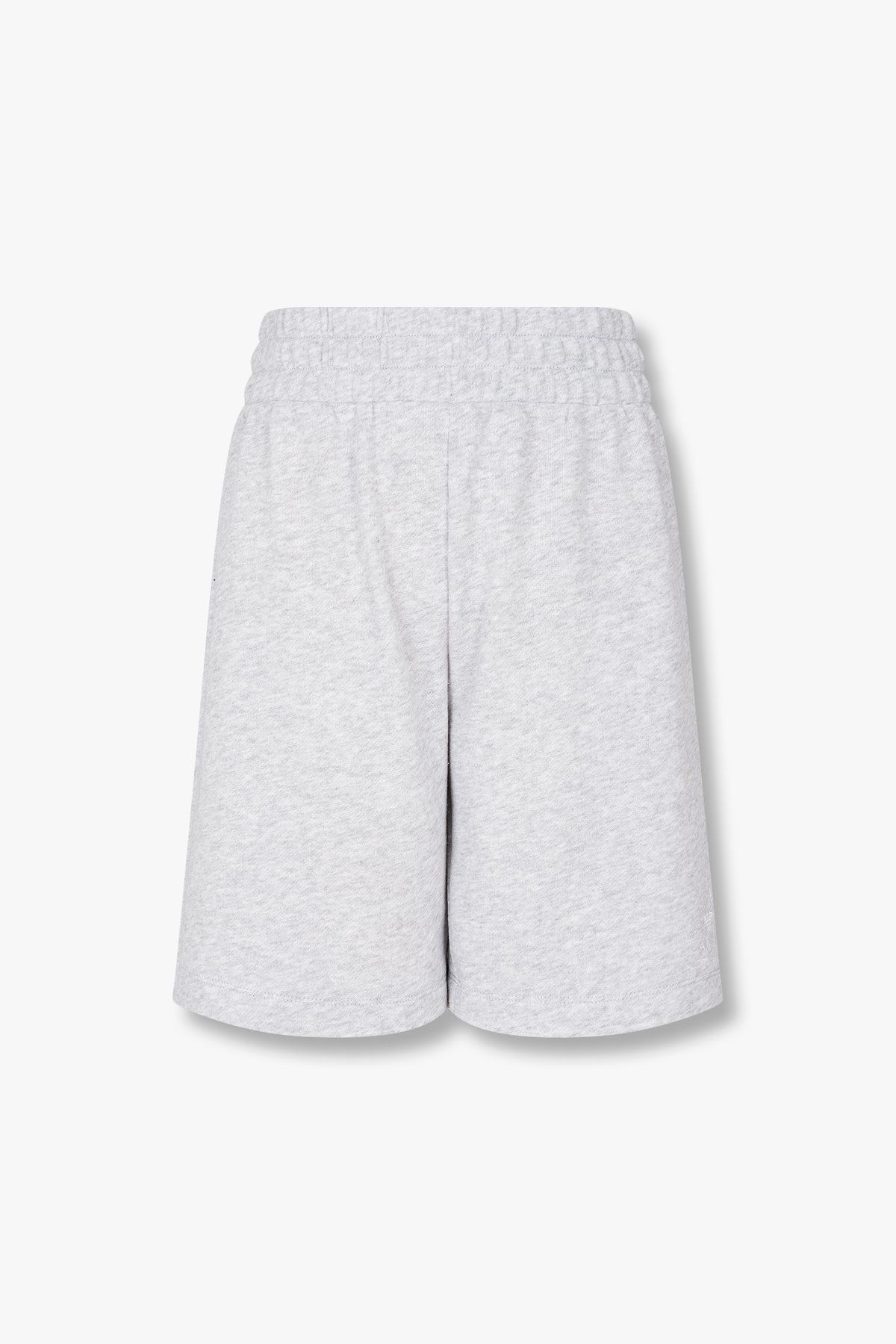 엠포리오 아르마니 언더웨어(EMPORIO ARMANI UNDERWEAR) 여성 이글 로고 자수 라운지 쇼츠_멜란지 그레이_0824131512