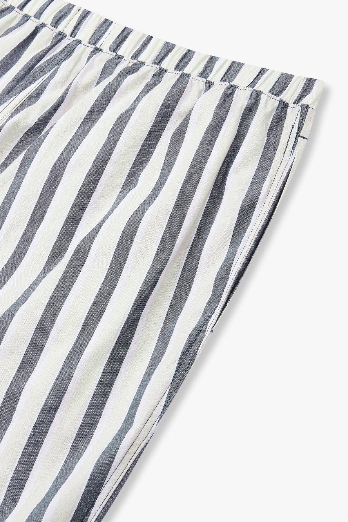 엠포리오 아르마니 언더웨어(EMPORIO ARMANI UNDERWEAR) 남성 패턴드 코튼 파자마 팬츠_라이트베이지_0814132007