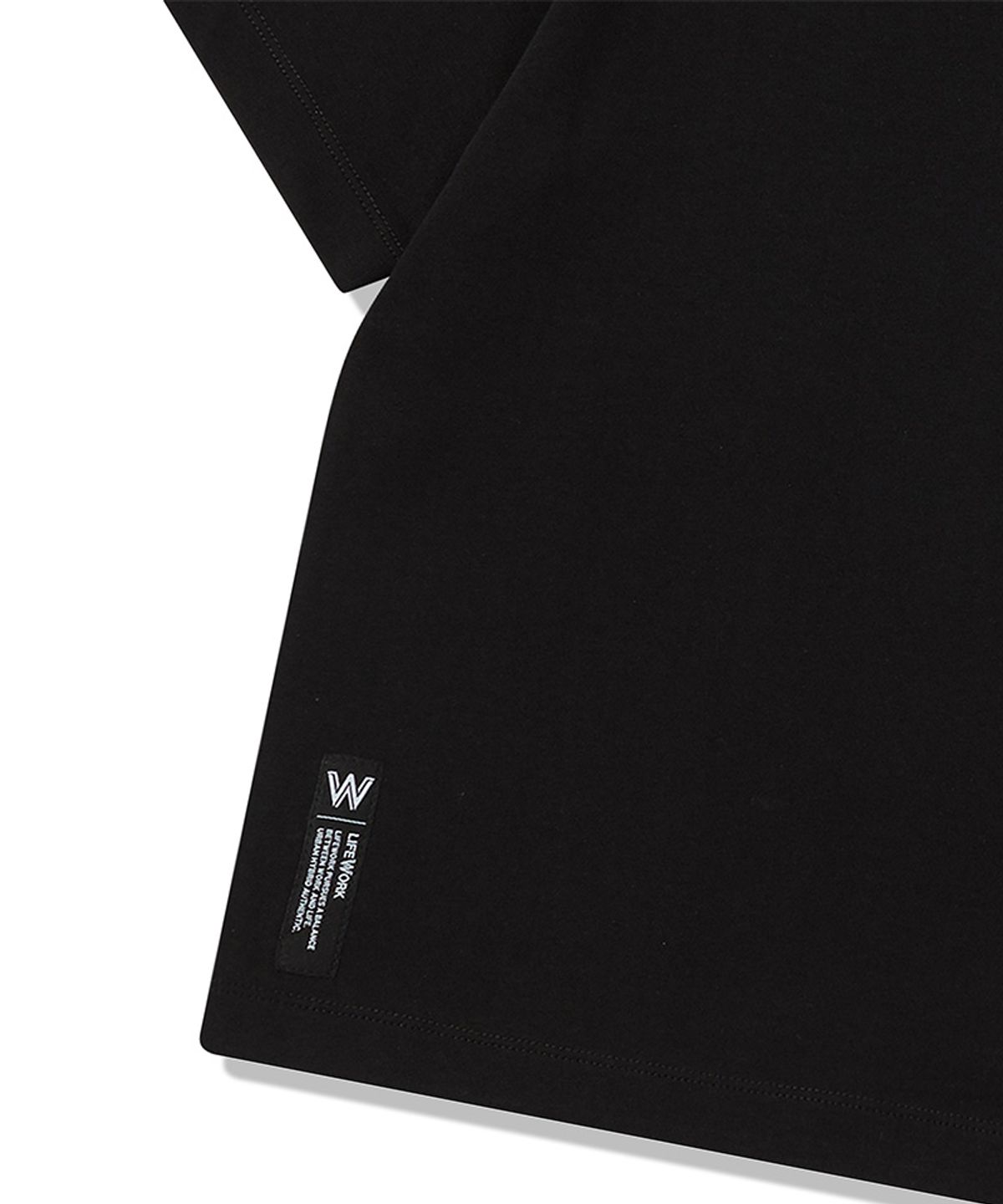 라이프워크 키즈(LIFEWORK KIDS) 키즈) 체커보드 힙독 반팔 티셔츠