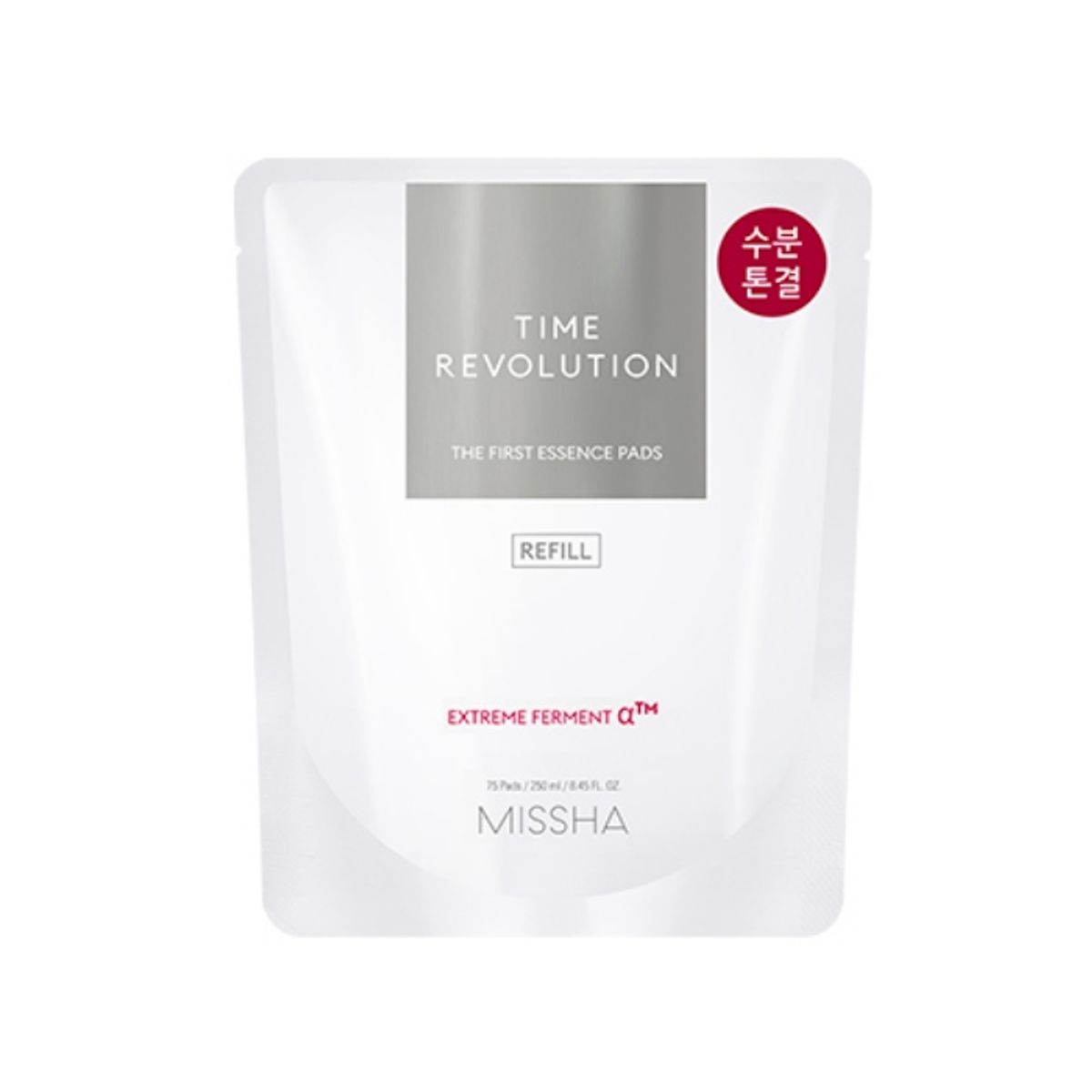 미샤(MISSHA) 타임레볼루션 더 퍼스트 에센스 패드(리필)75매 (소비기한2027-06-27까지)
