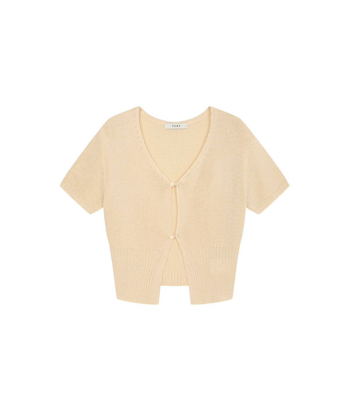판도라핏(PANDORAFIT) Gaia Crop Button Cardigan