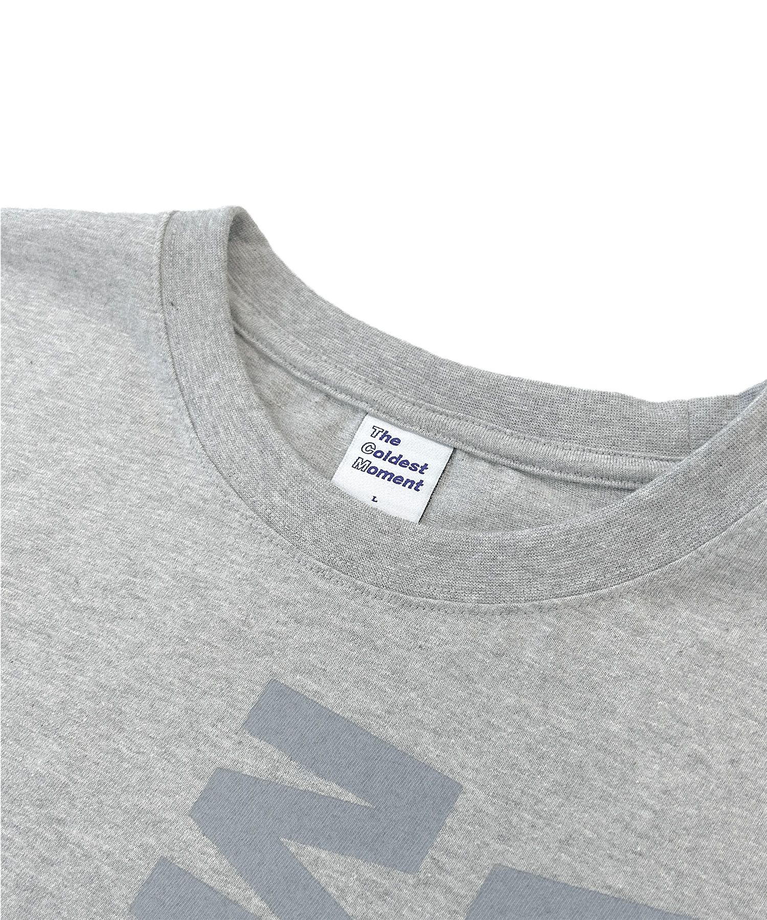 Tシャツ・カットソー THE COLDEST MOMENT TCM restaurant T grey MUSINSA | THE COLDEST MOMENT TCM restaurant T (grey)