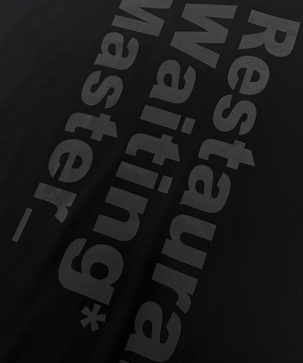 더콜디스트모먼트(THE COLDEST MOMENT) TCM restaurant T (black)