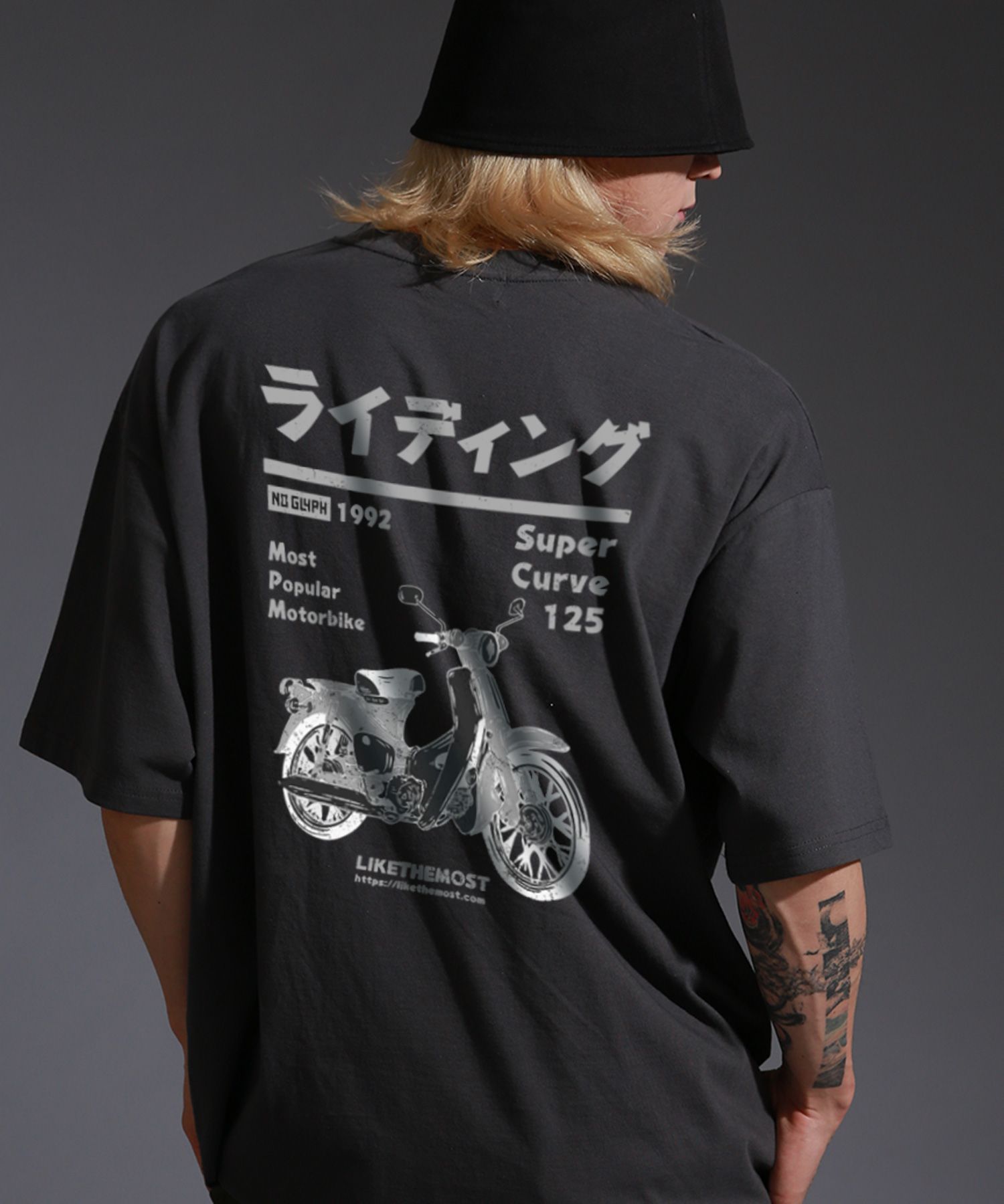 Riding Bike Over T-Shirt 3colors