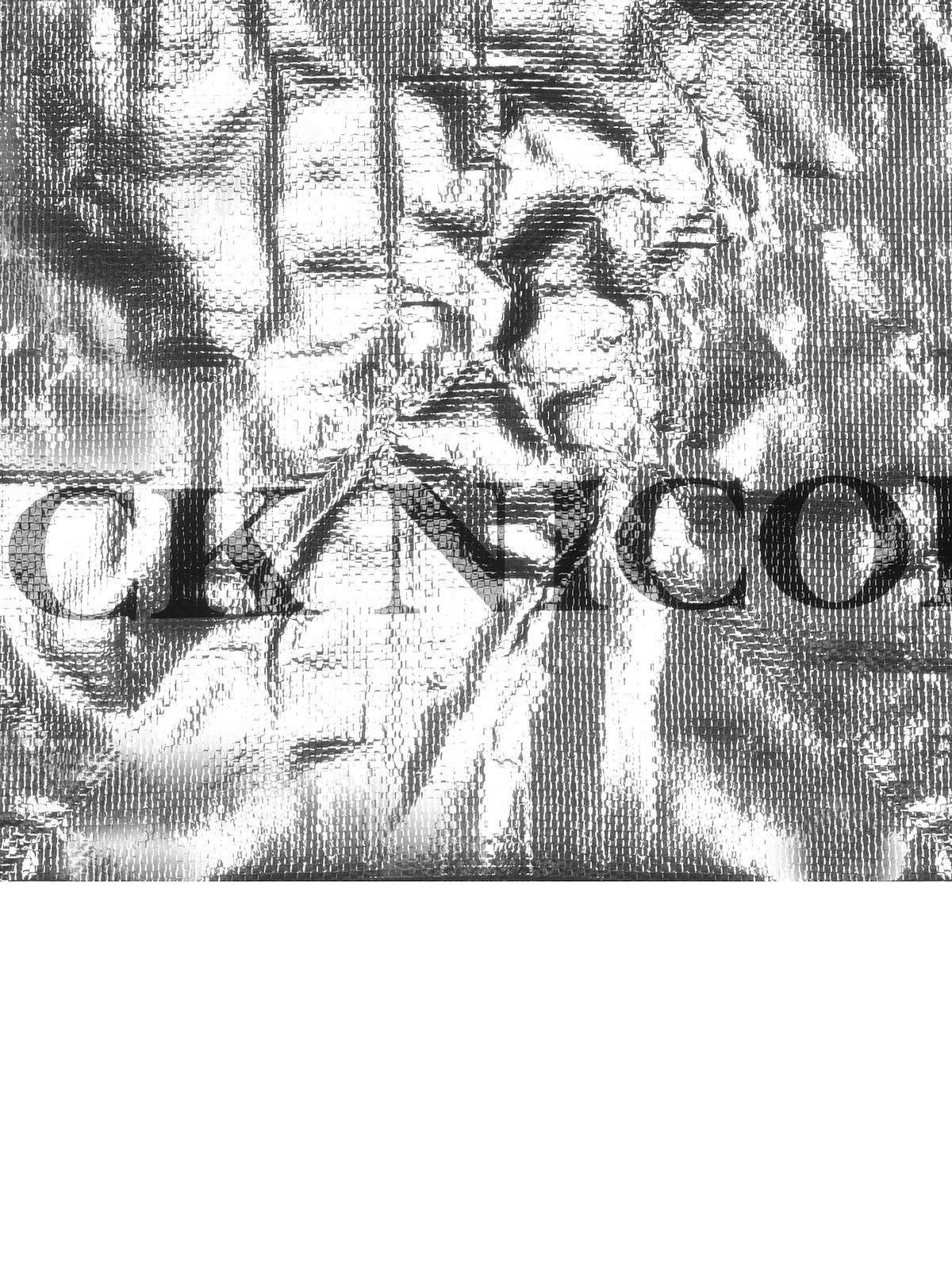 닉앤니콜(NICK&NICOLE) NICOLE REUSABLE TARPAULIN BAG_SILVER