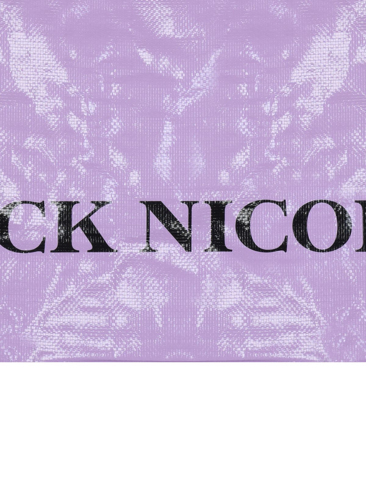 닉앤니콜(NICK&NICOLE) NICOLE REUSABLE TARPAULIN BAG_PURPLE