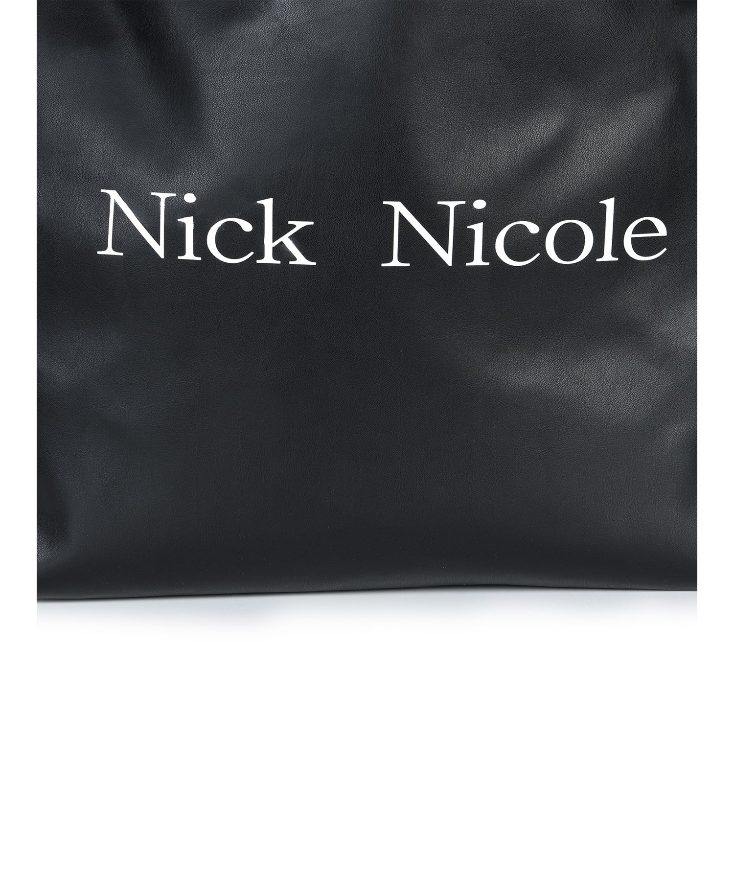 MUSINSA | NICK&NICOLE NICOLE BIG SHOPPER BAG_BLACK
