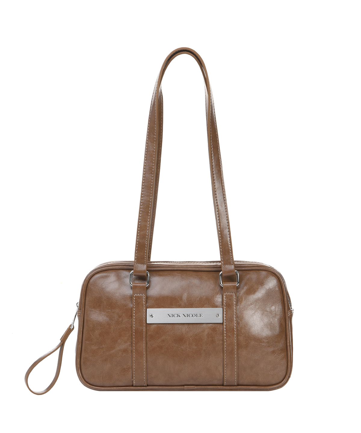 닉앤니콜(NICK&NICOLE) CRYSTAL LEATHER MINI BOSTON BAG_5 COLOR