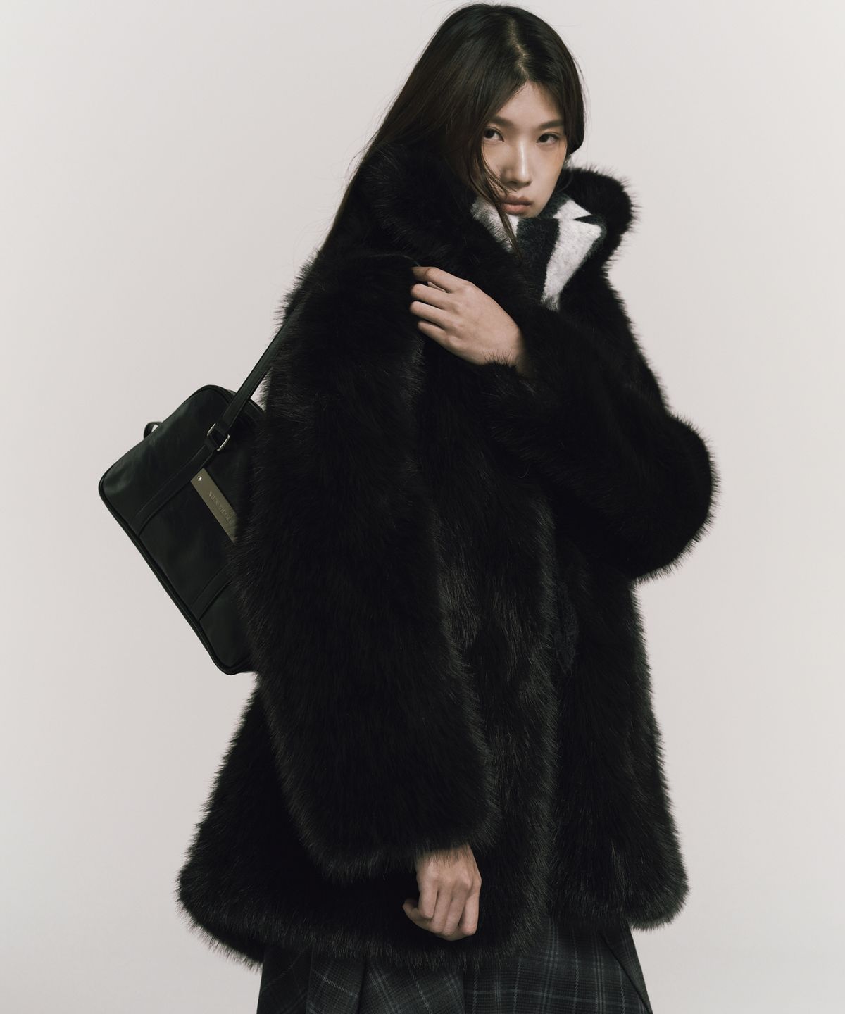 닉앤니콜(NICK&NICOLE) CRYSTAL LEATHER MINI BOSTON BAG_5 COLOR