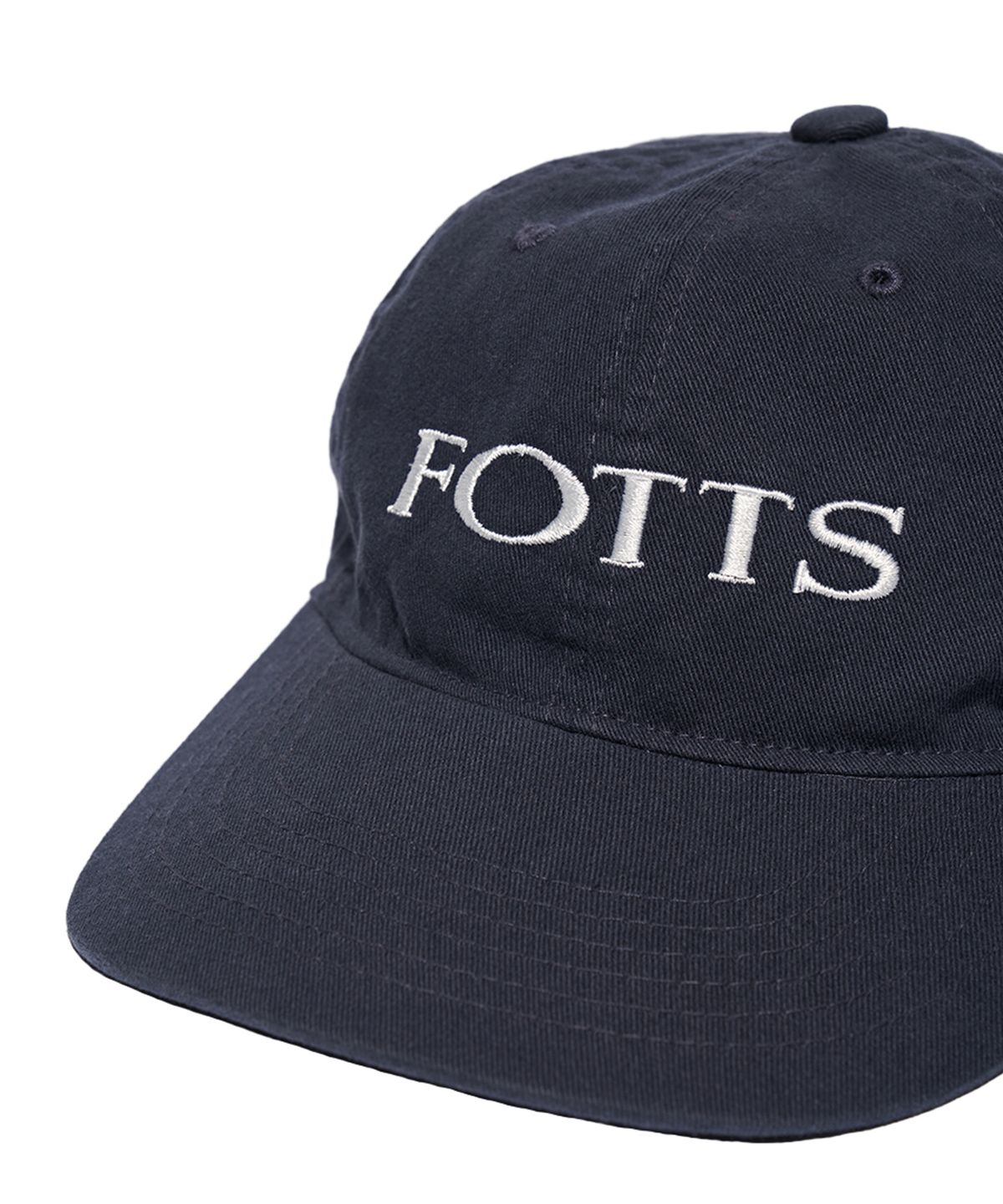 포츠포츠(FOTTSFOTTS) 24SS 하프로고 캡 - 네이비/HALF LOGO CAP / NAVY
