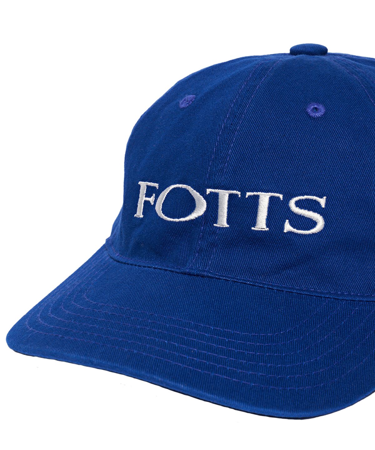 포츠포츠(FOTTSFOTTS) 24SS 하프로고 캡 - 블루/HALF LOGO CAP / BLUE