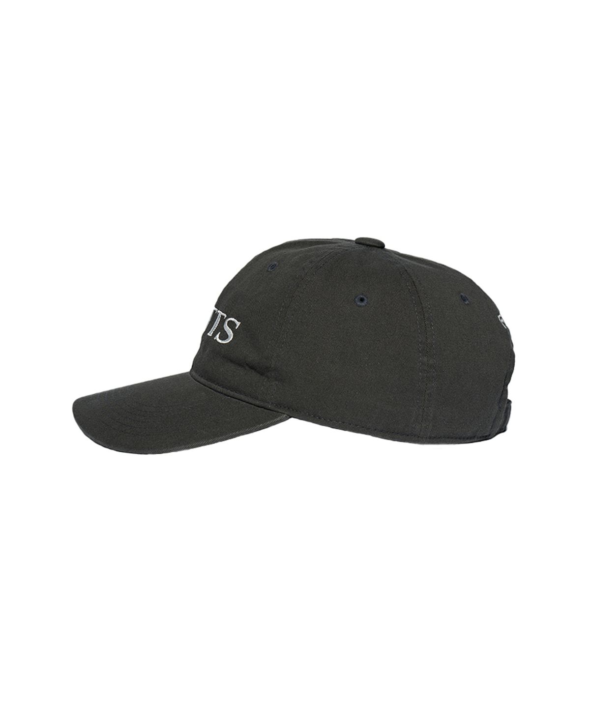 포츠포츠(FOTTSFOTTS) 24SS 하프로고 캡 - 차콜/HALF LOGO CAP / CHARCOAL