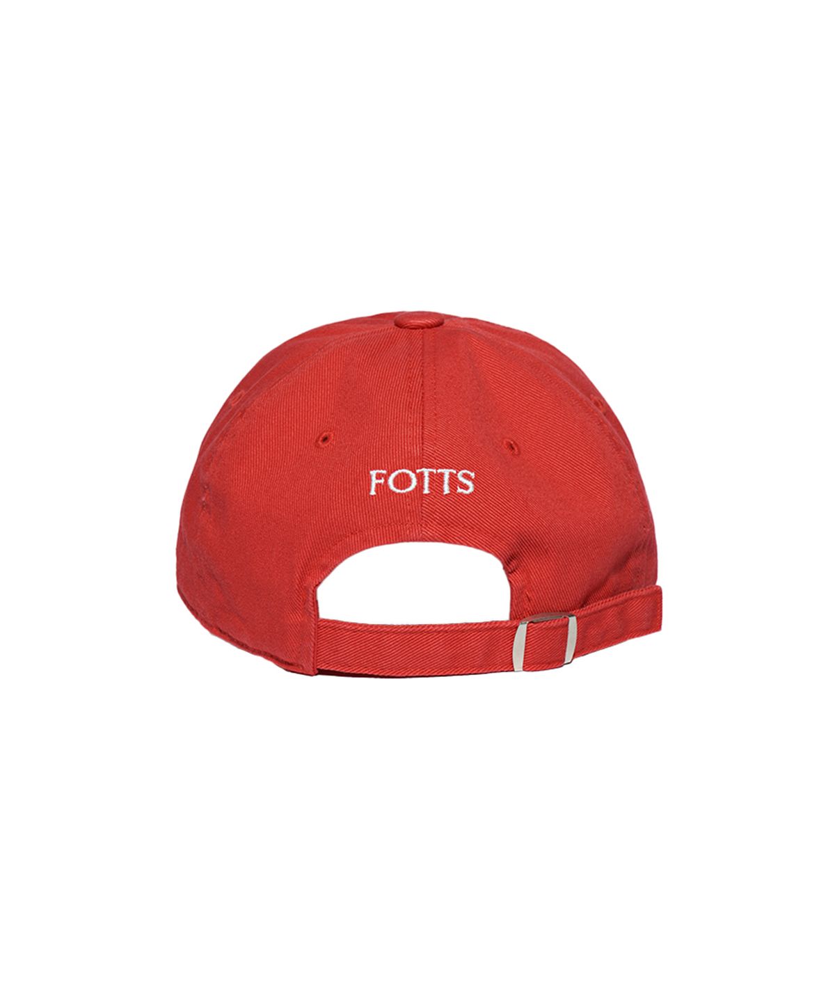포츠포츠(FOTTSFOTTS) 24SS 하프로고 캡 - 레드/HALF LOGO CAP / RED