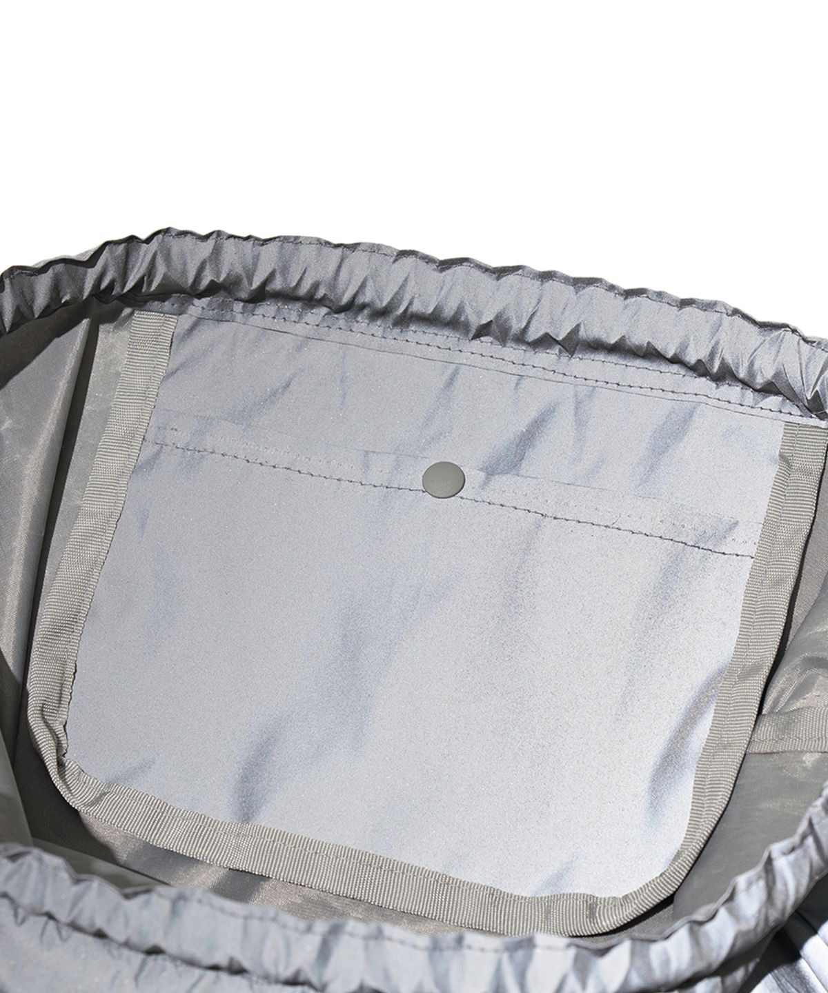 포츠포츠(FOTTSFOTTS) 24SS 드로우스트링 색 - 실버/DRAWSTRING SACK / SILVER