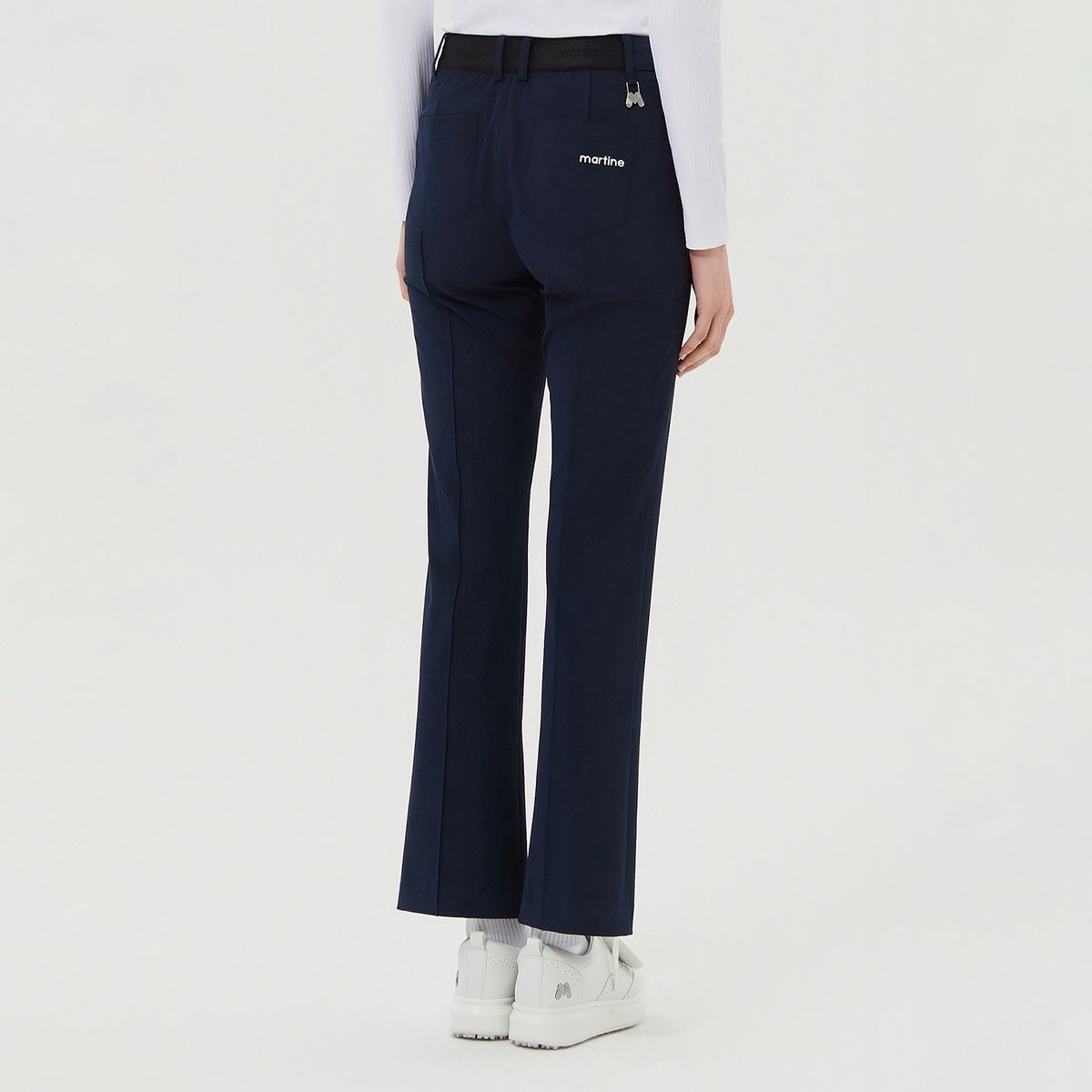 마틴골프(MARTINE GOLF) Patch Pocket Bootcut Pants_Navy