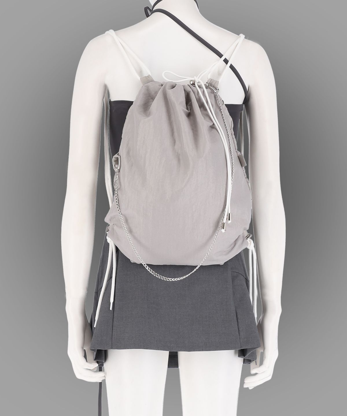 어세이(ASSAY) 3WAY STRING BACK PACK (GREY)