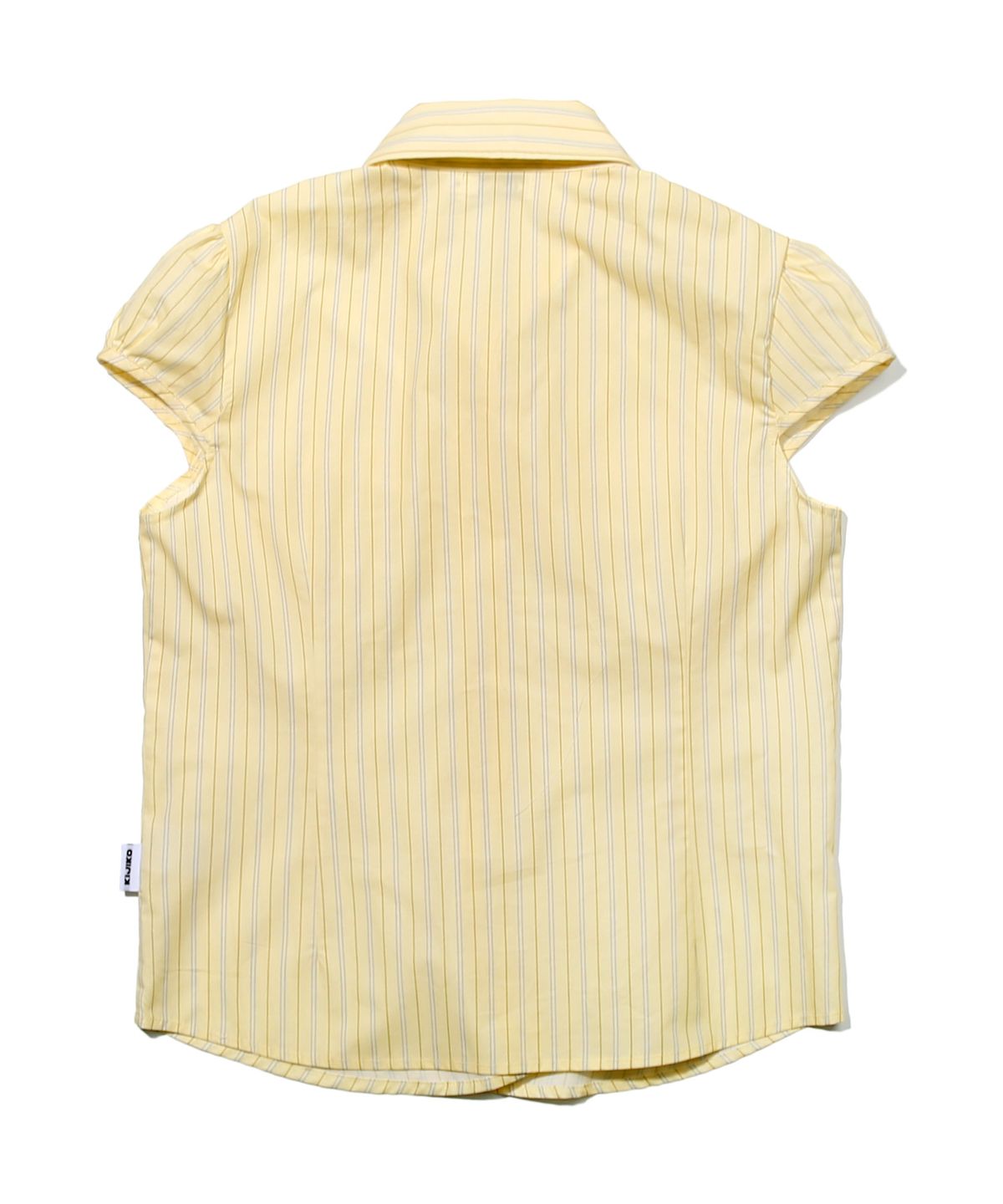 키지코(KIJIKO) Cap Sleeve Shirt Yellow