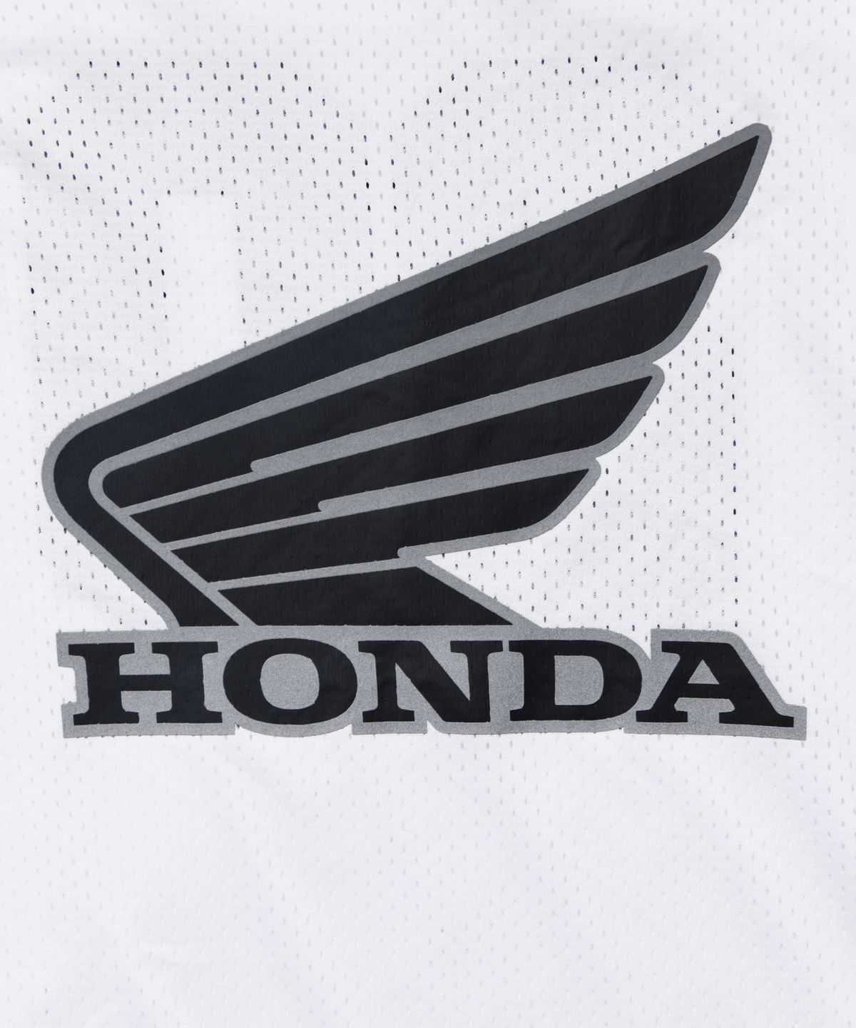 핍스 모터사이클(PHYPS MOTORCYCLE) Original Wing logo Mesh T-shirt White
