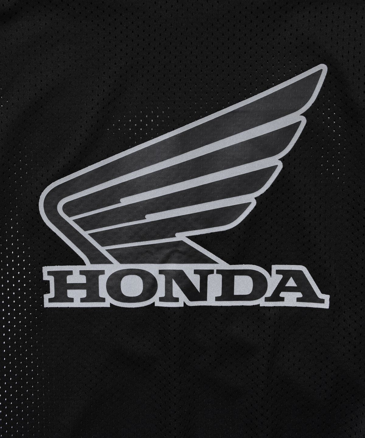 핍스 모터사이클(PHYPS MOTORCYCLE) Original Wing logo Mesh T-shirt Black