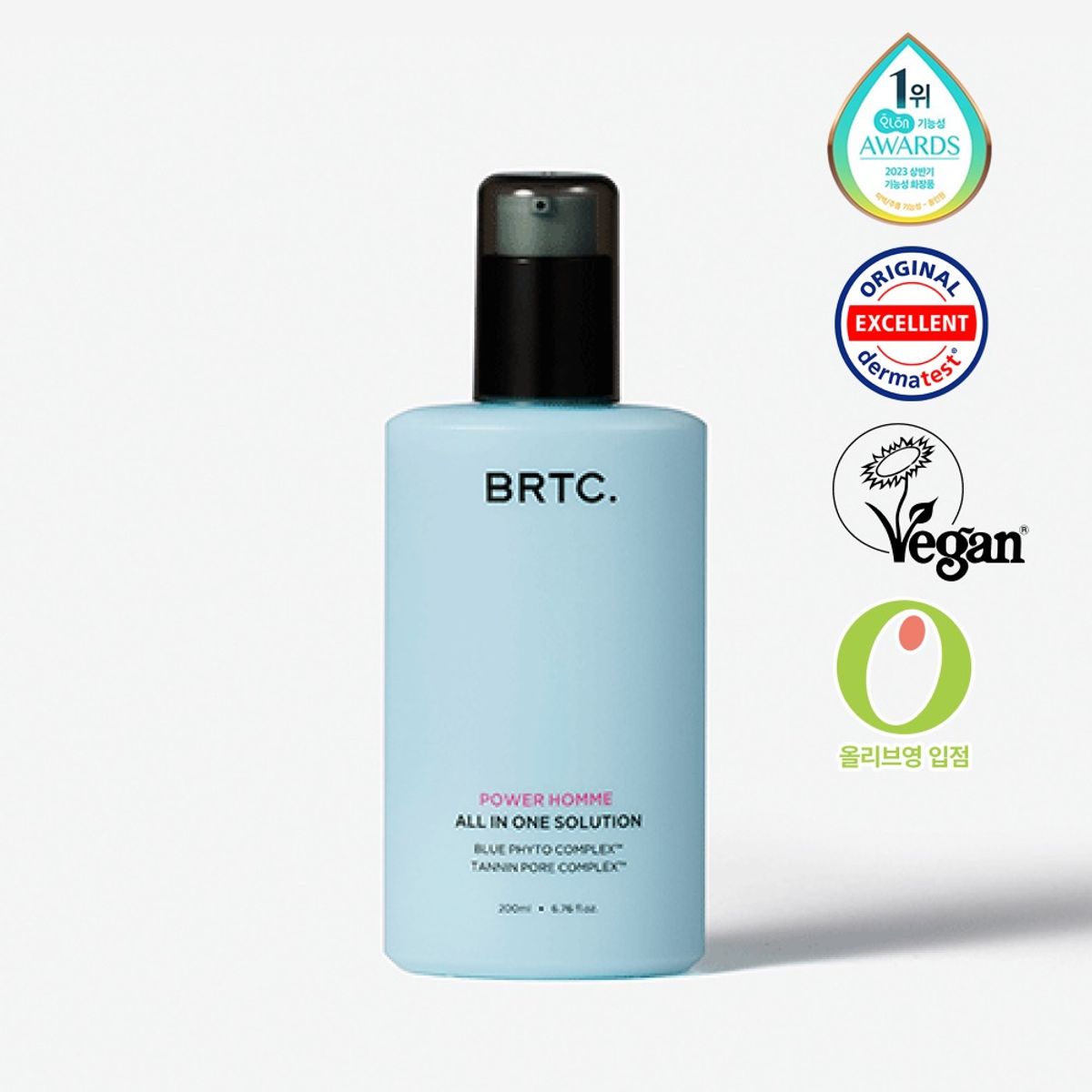 비알티씨(BRTC) 파워 옴므 올인원 솔루션 200ml +200ml