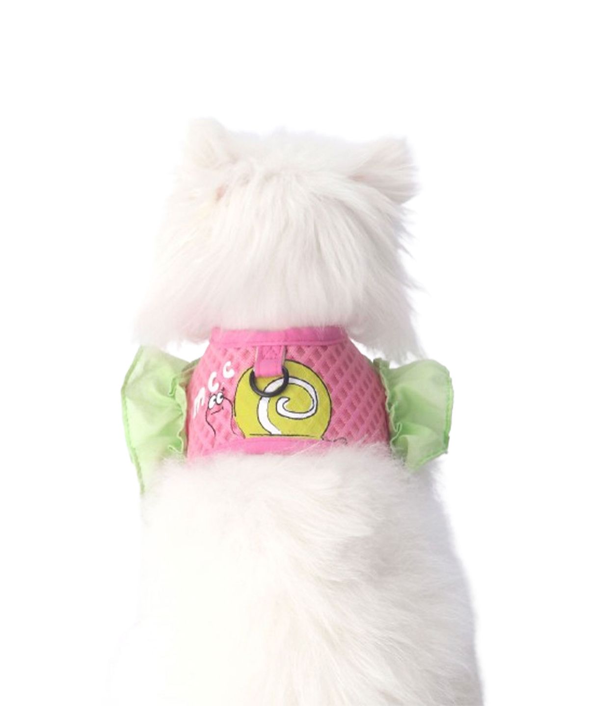 몽슈슈(MONCHOUCHOU) Lazy Farm Mesh Harness Pink